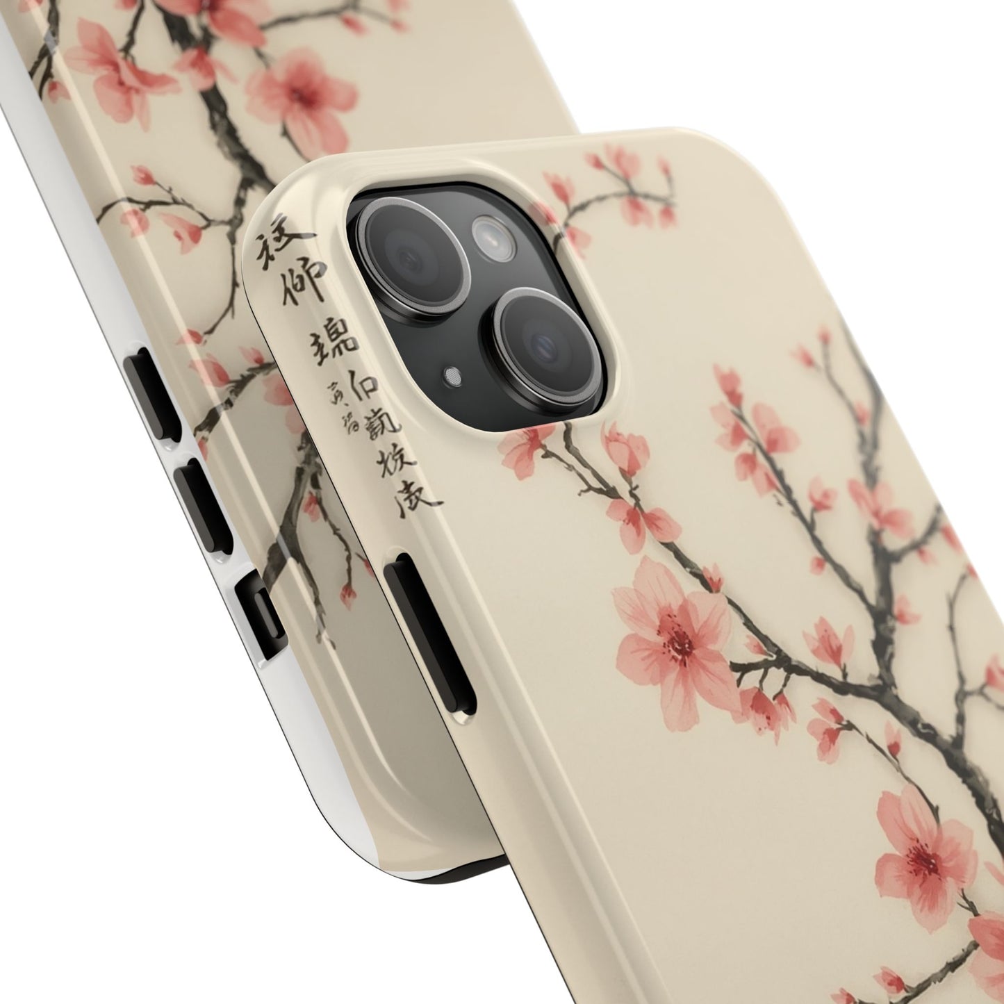 Cherry Blossom Tough Phone Case - Stylish Protection for Nature Lovers