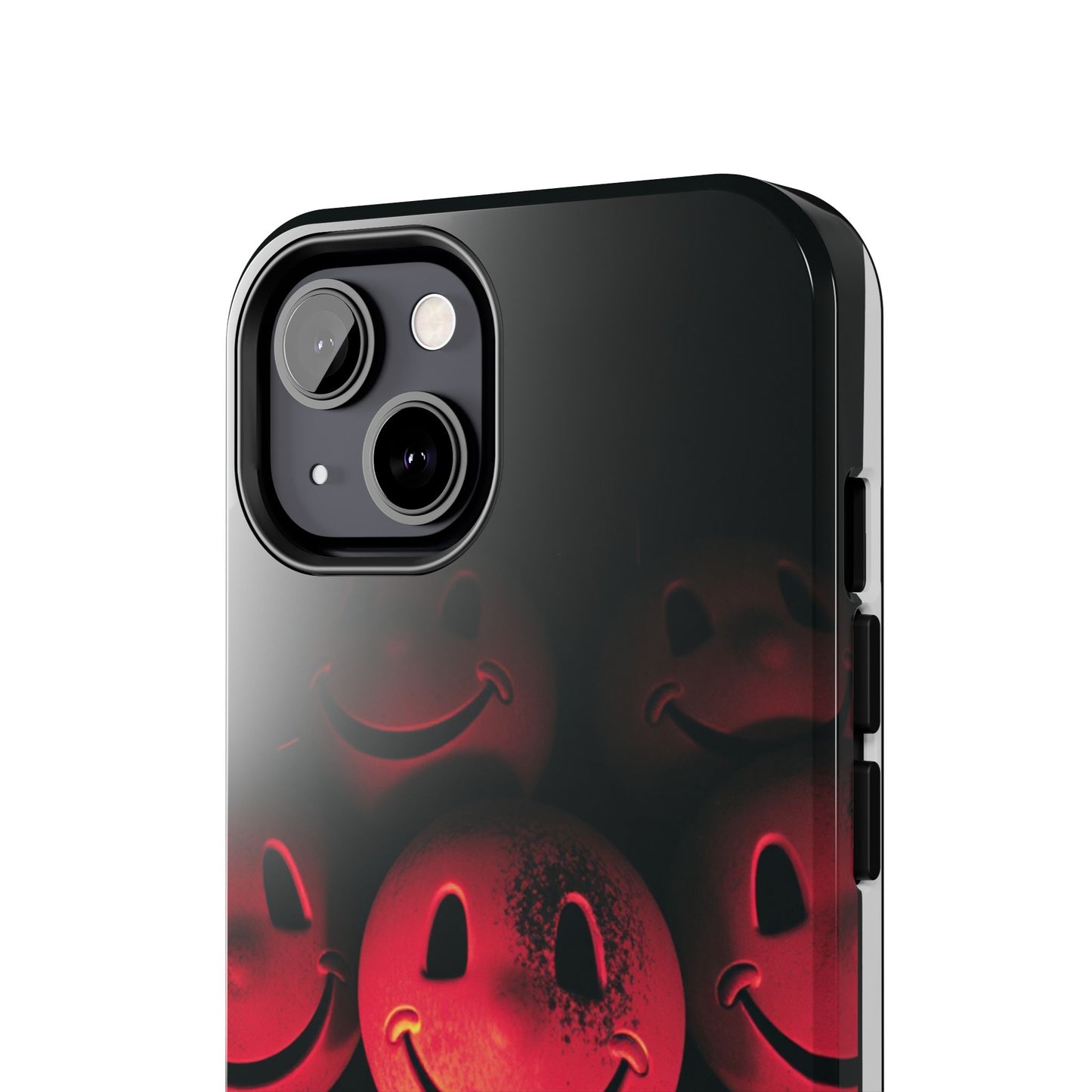 Smiley Face Tough Phone Case - Durable Protection with Fun Design