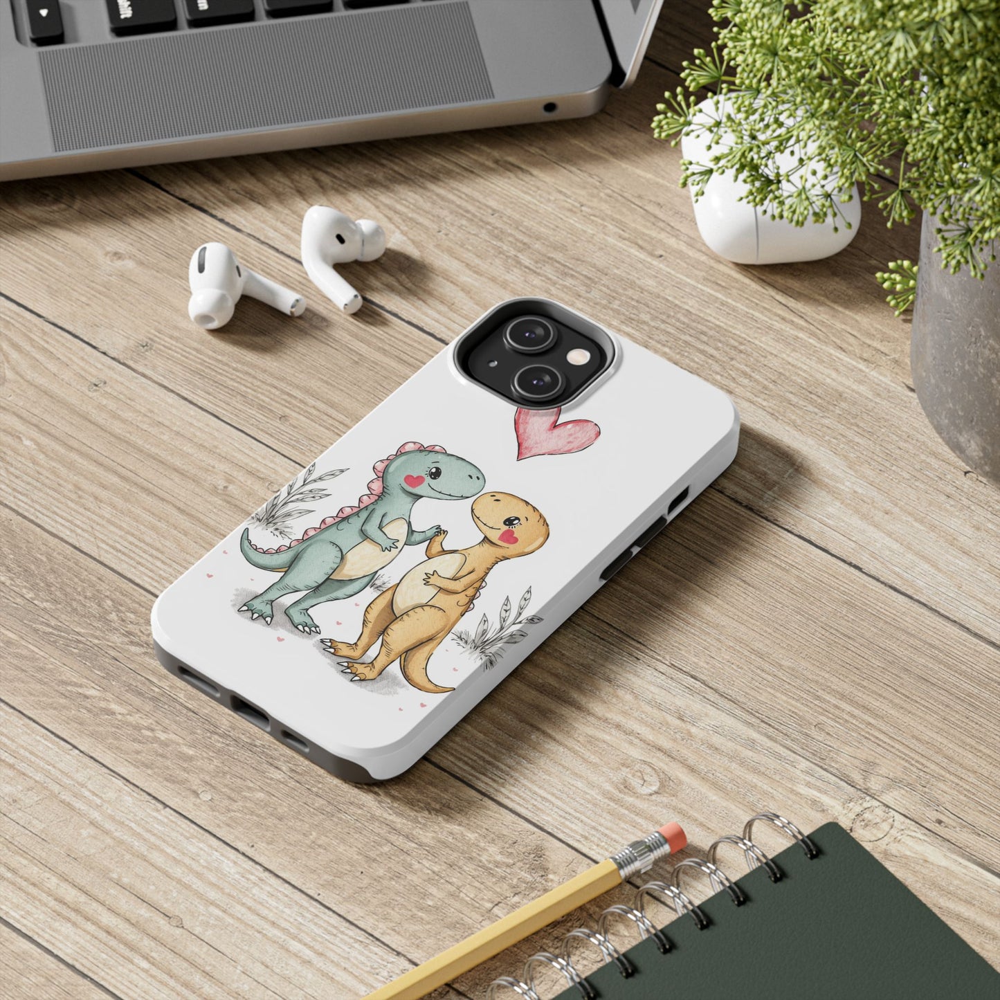 Dino Couples - Tough Phone Case for iPhone