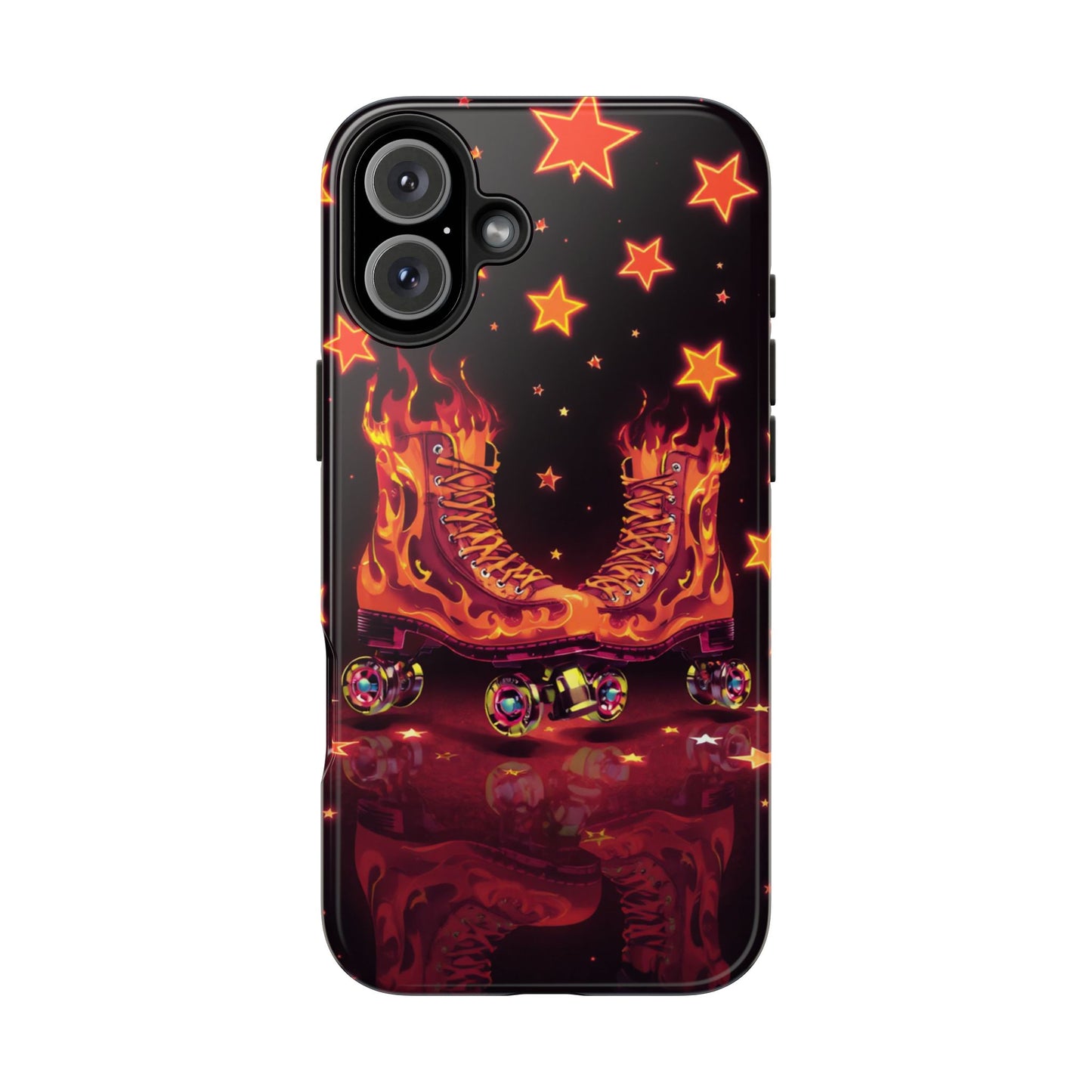 Retro Roller Skates Tough Phone Case - Stylish & Durable