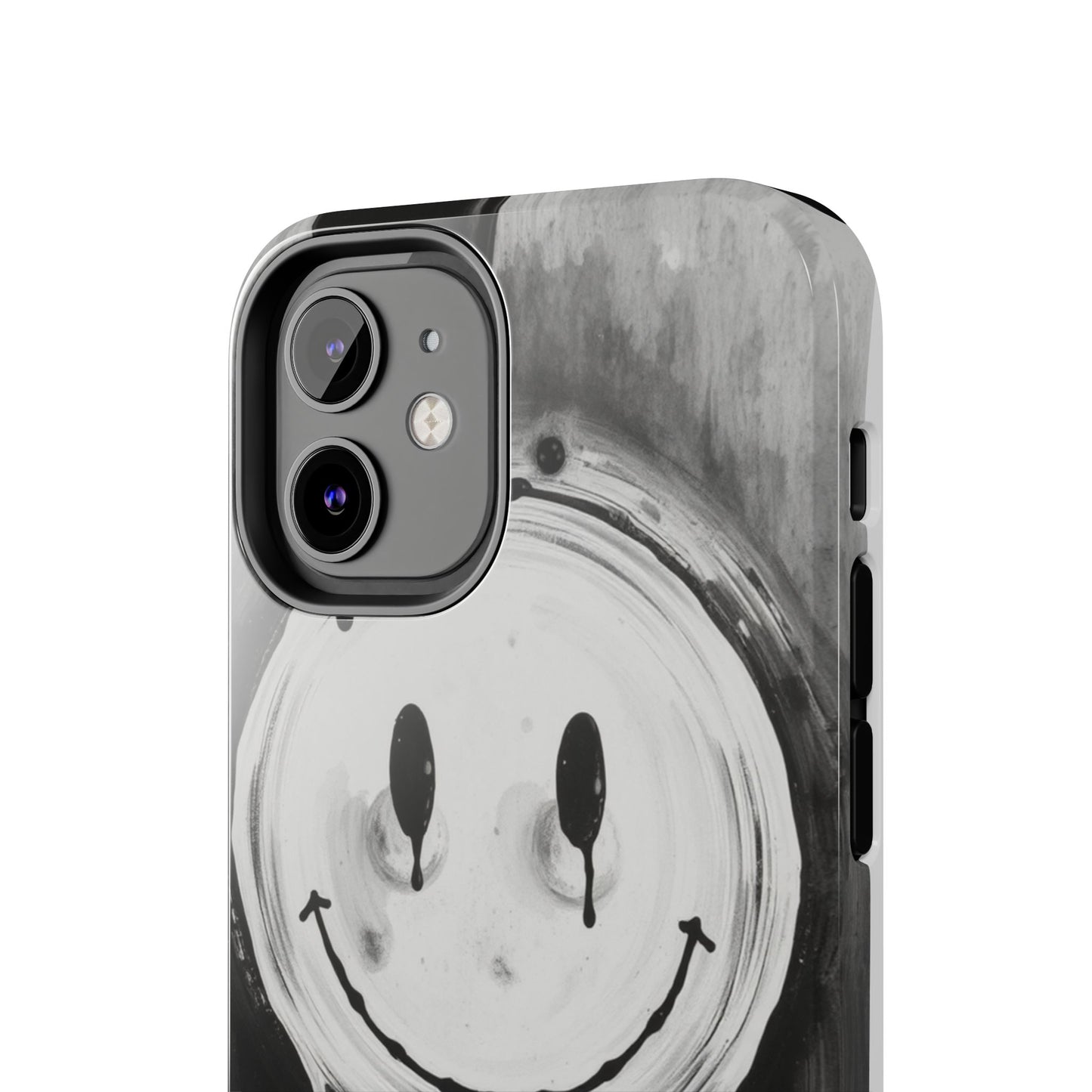 Dripping Smiley Tough Phone Case - Stylish & Durable Protection