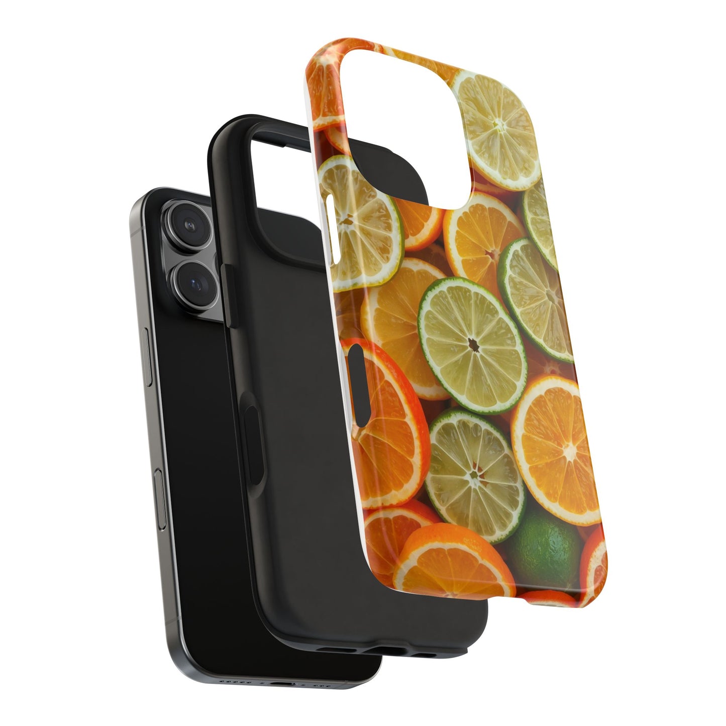 Citrus Slice Tough Phone Case – Vibrant Fruit Design for Summer Fun