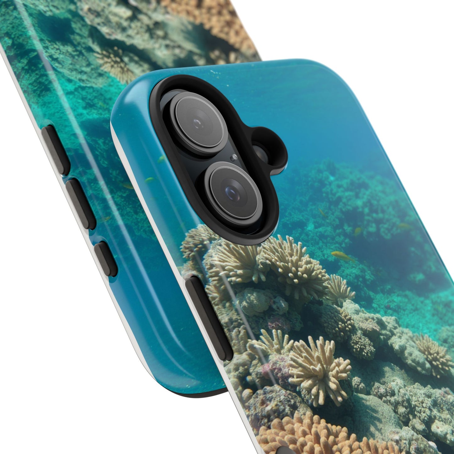 Coral Reef Tough Phone Case - Ocean Vibes Protection for Adventure Lovers