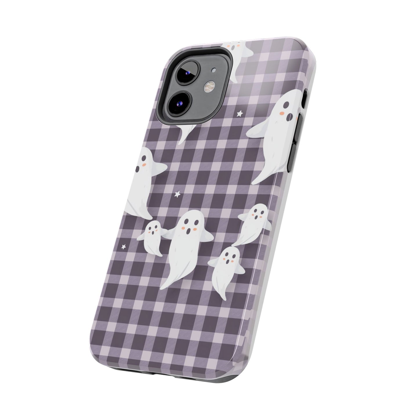 Cute Ghosts Tough Phone Case - Whimsical Halloween Design for Spooky Vibes