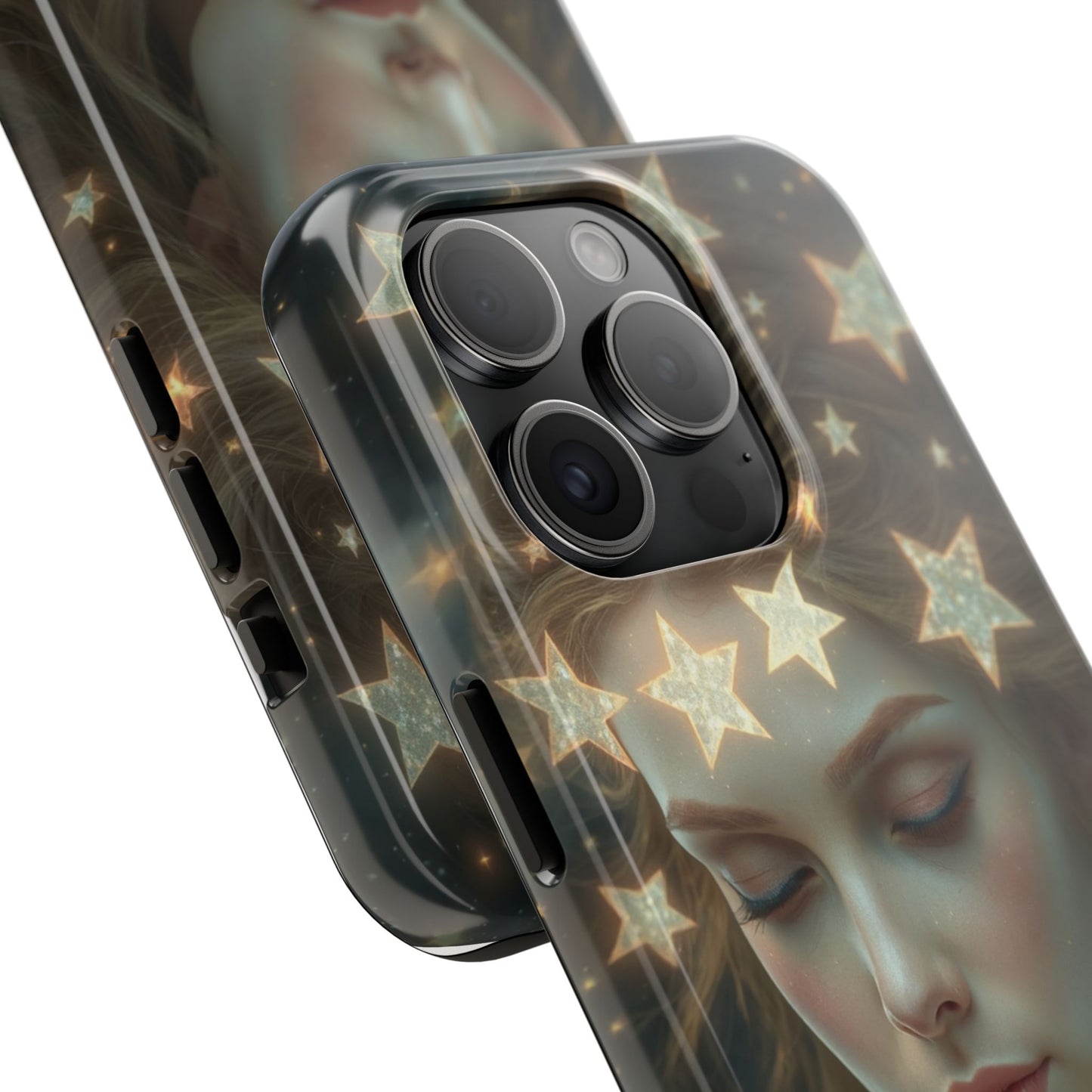 Celestial Dream Tough Phone Case - Artistic Starry Design for Style Enthusiasts