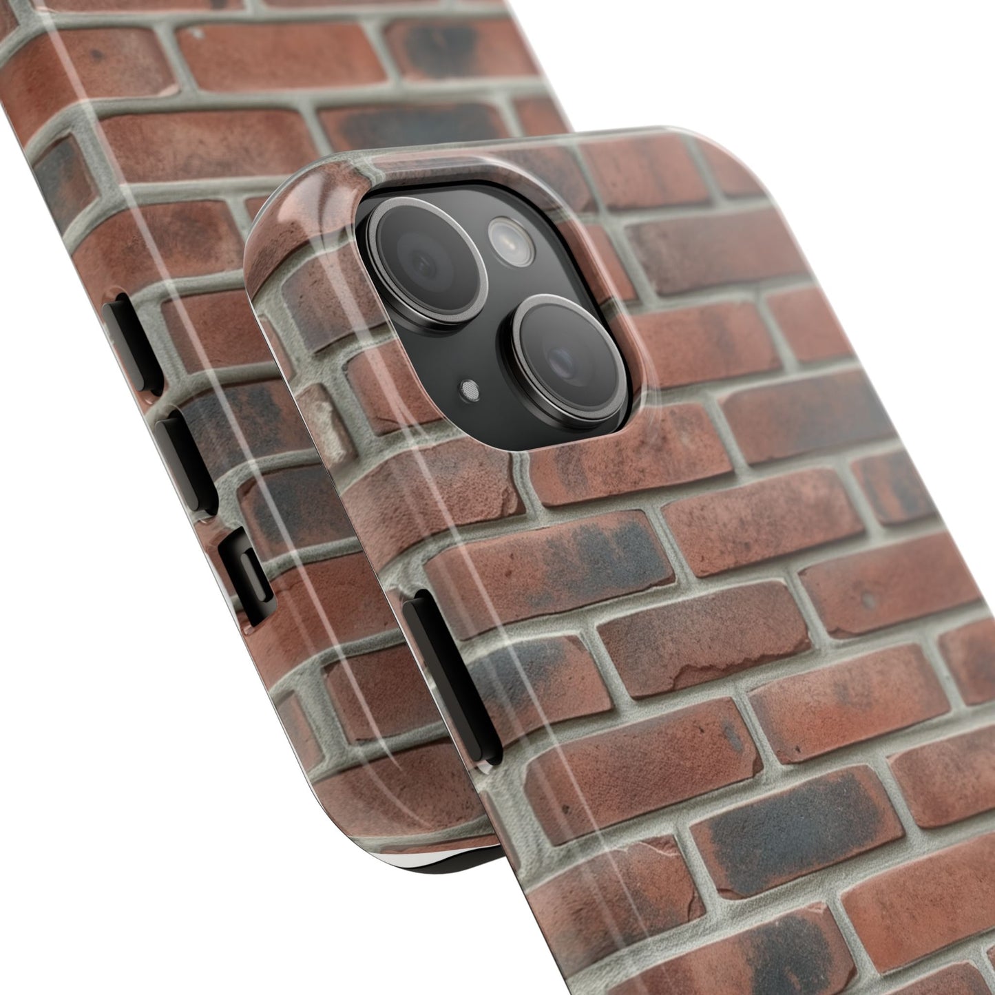 Brick Wall Tough Phone Case - Durable Protection with Urban Style