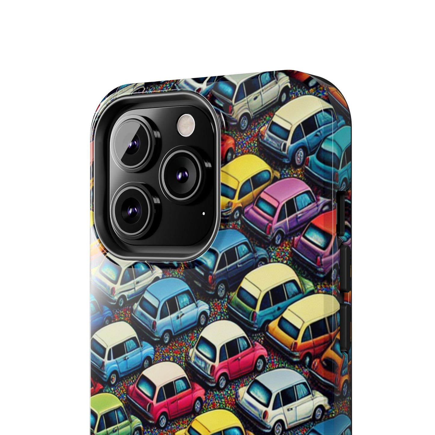 Car Phone Case - City Traffic Pattern Design - for iPhone