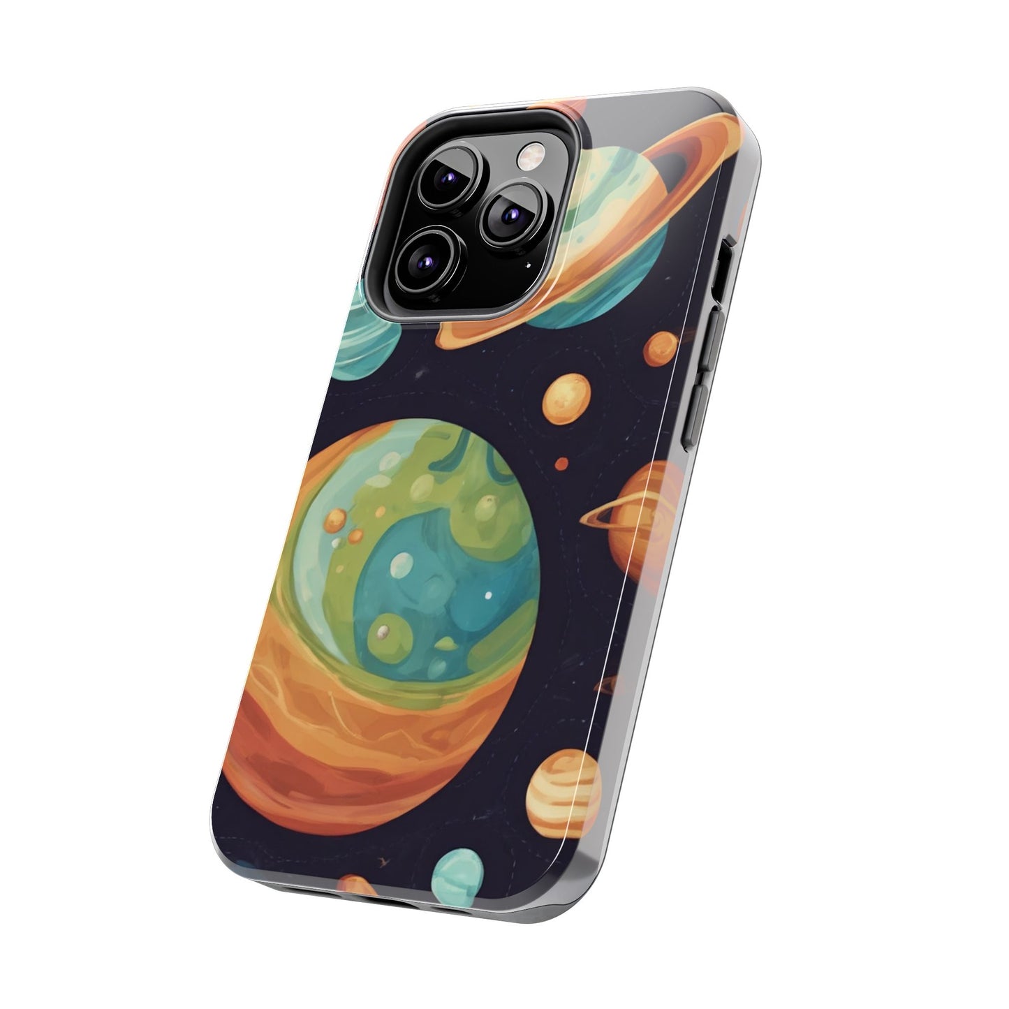 Cosmic Planet Phone Case - Durable Tough Protector for Space Lovers - for iPhone