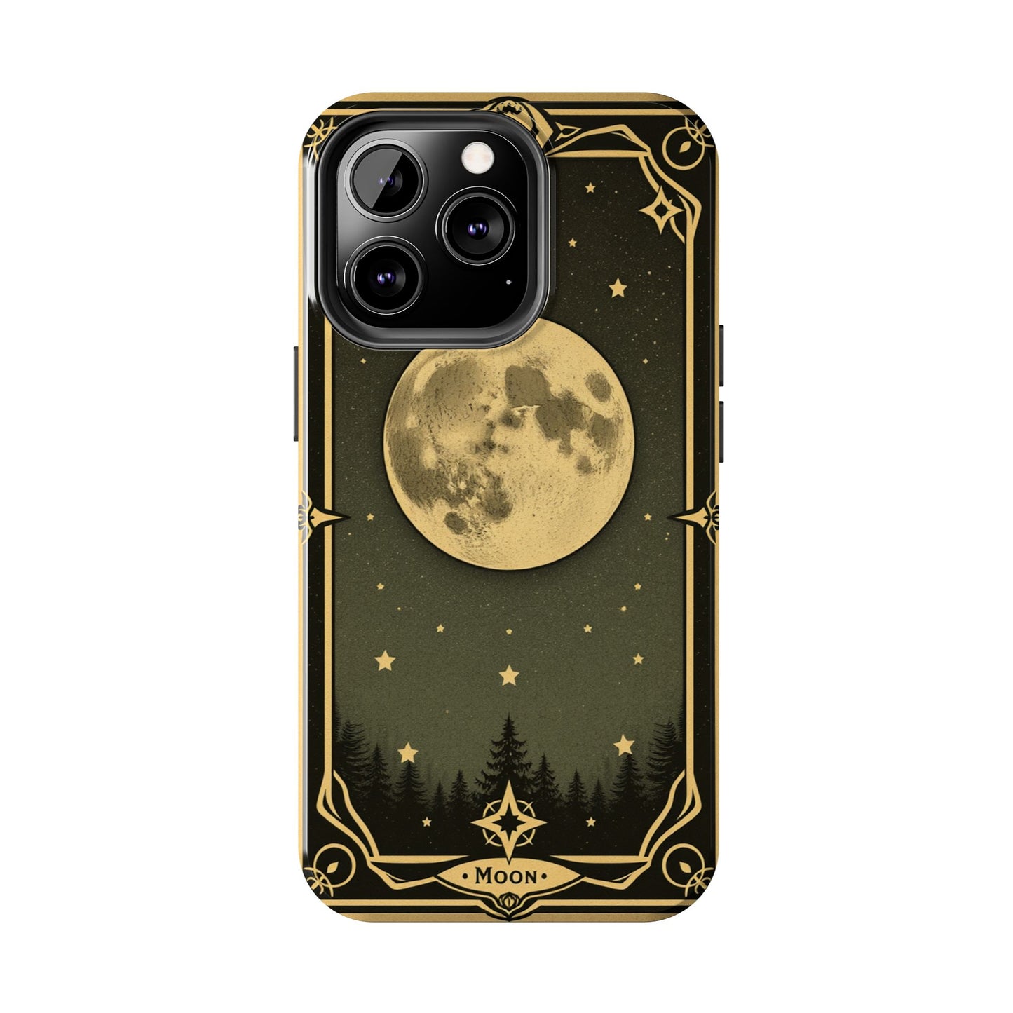 Celestial Moon Phone Case - Tough & Stylish for Star Lovers