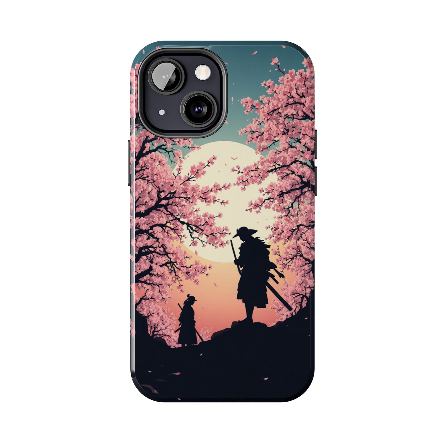 Cherry Blossom Samurai Tough Phone Case