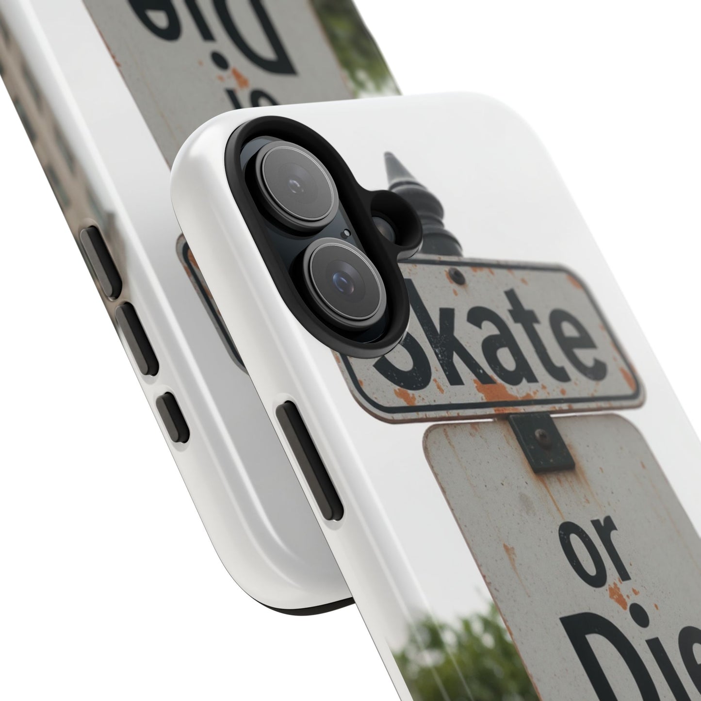 Skate or Die Tough Phone Case - Durable Protection for Skaters