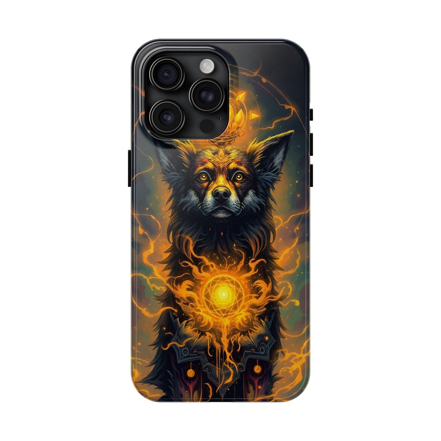 Mystical Dog of Light - Tough Phone Case - Durable Protection with Inspired Artwork - for iPhone
