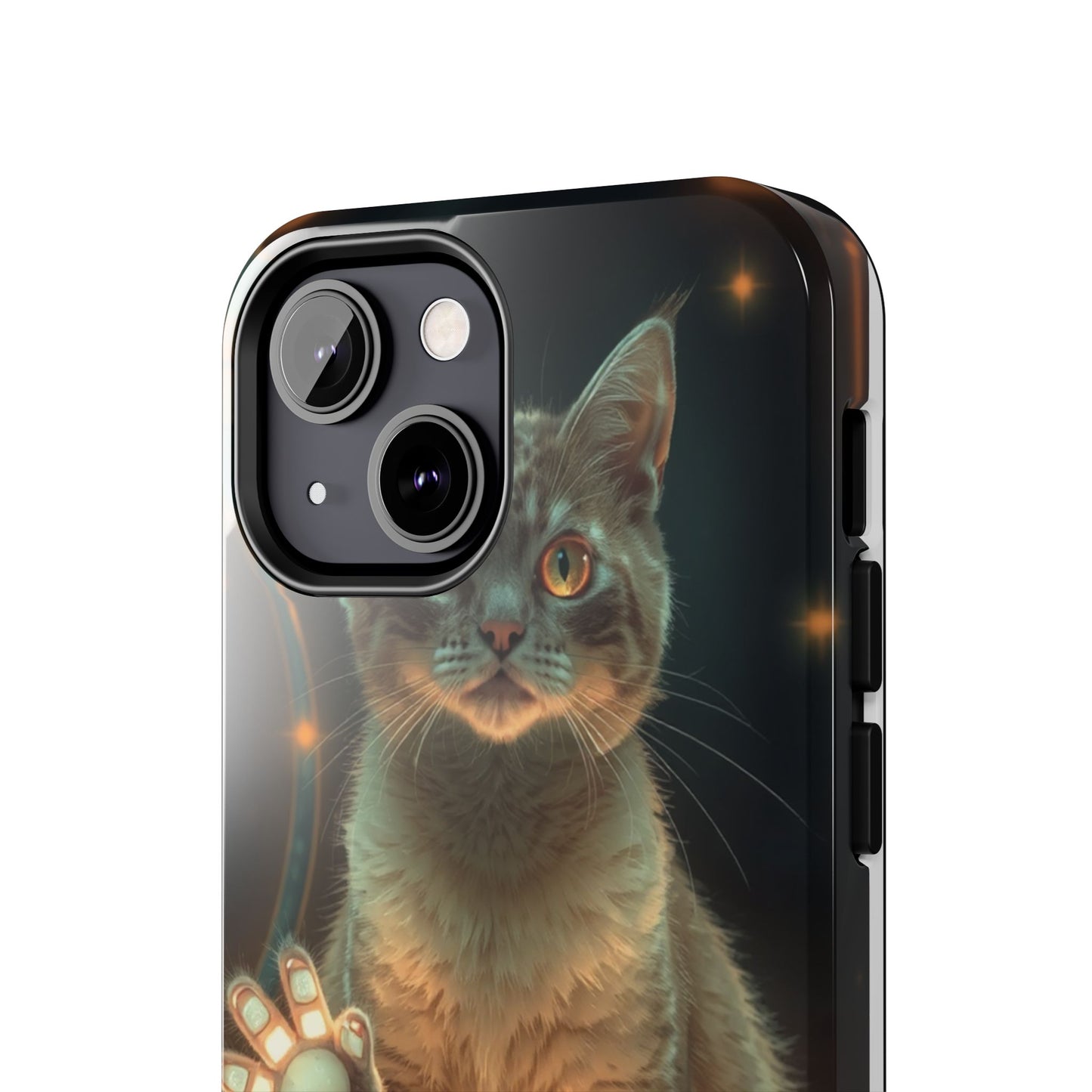 Whimsical Cat Phone Case | Tough Phone Cases for Cat Lovers, Pet Accessories, Gift for Cat Owners, Cute Phone Cover, Personalized Tech