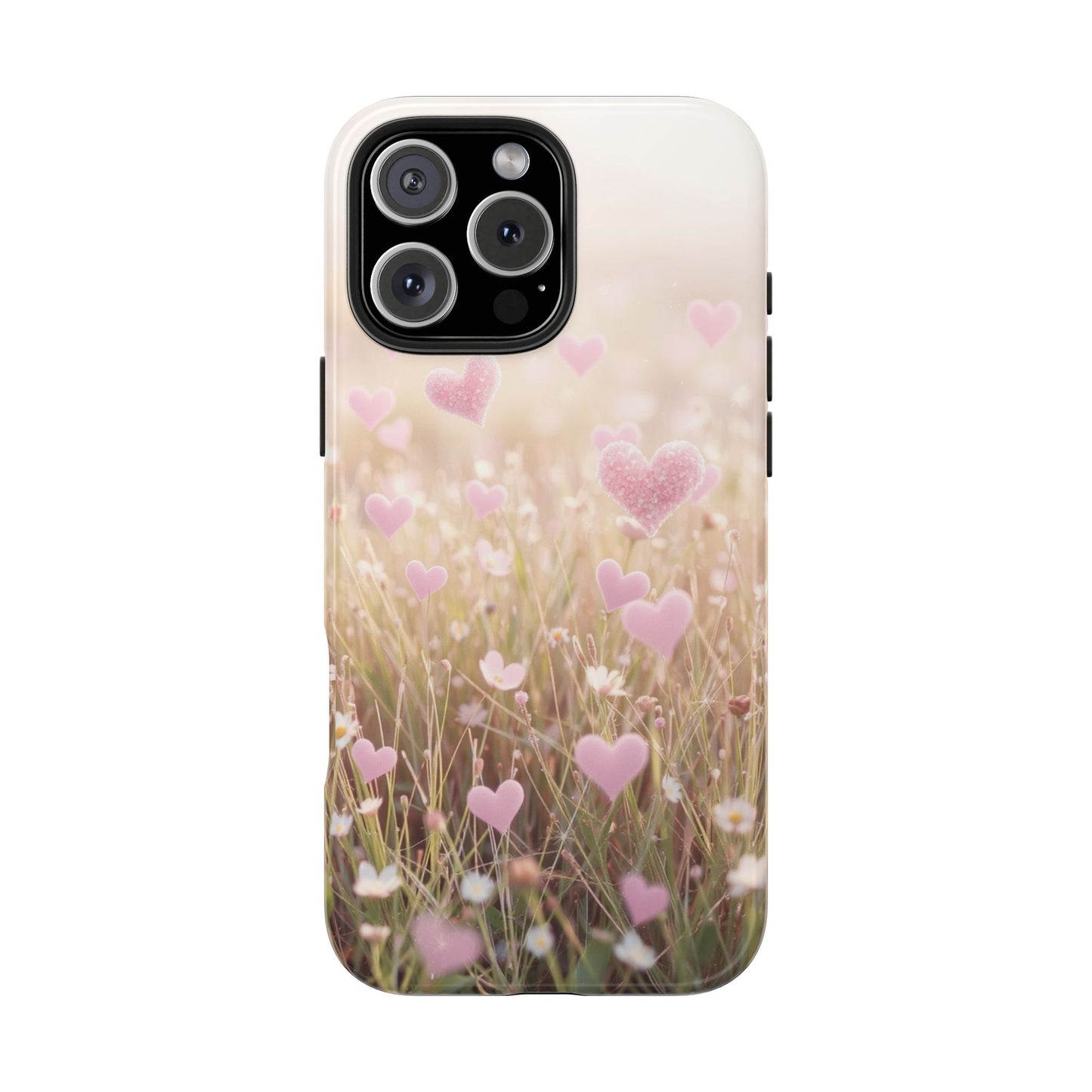 Romantic Hearts Tough Phone Case - Perfect for Lovers and Celebrations