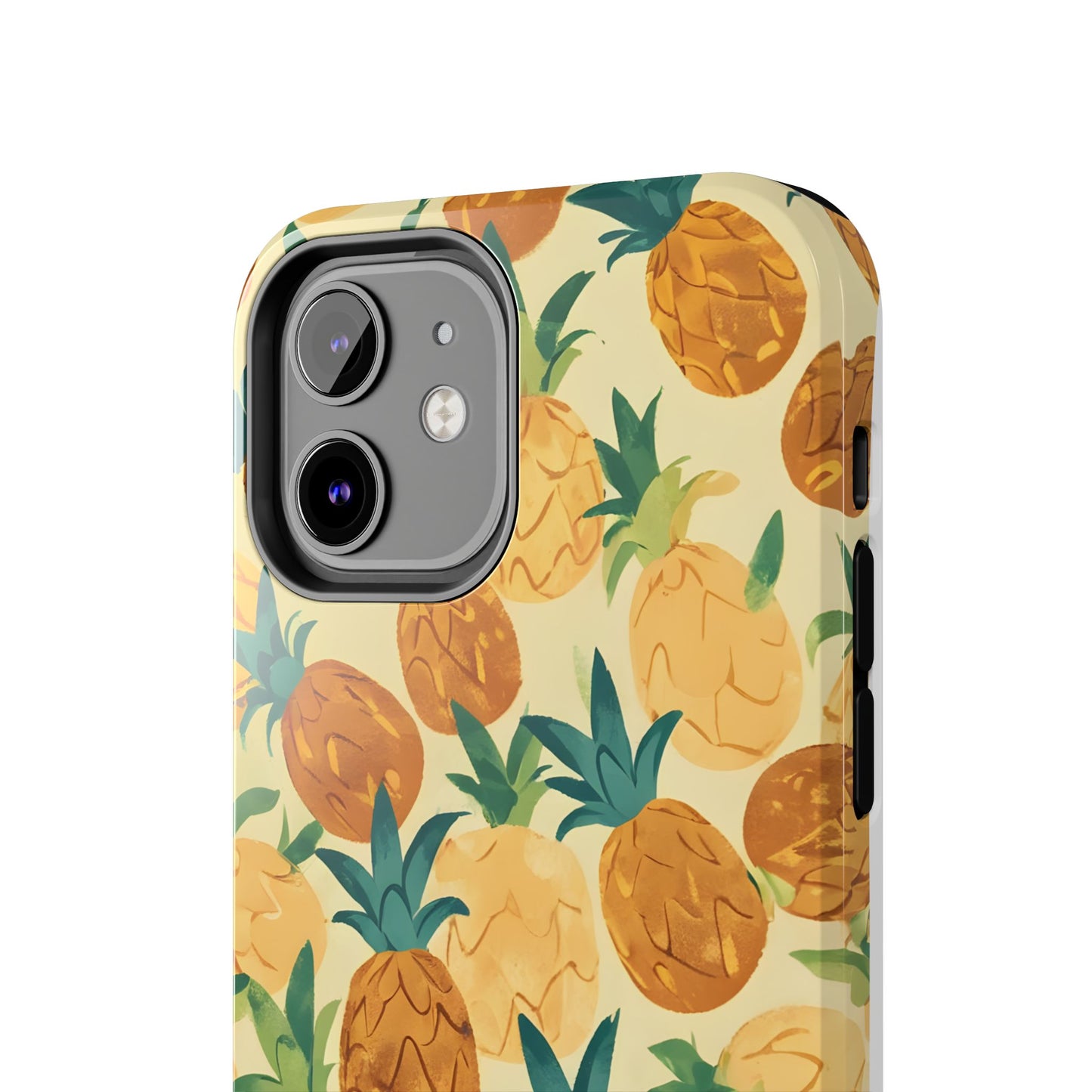 Pineapple Paradise Tough Phone Case - Durable and Stylish for Summer Vibes - for iPhone