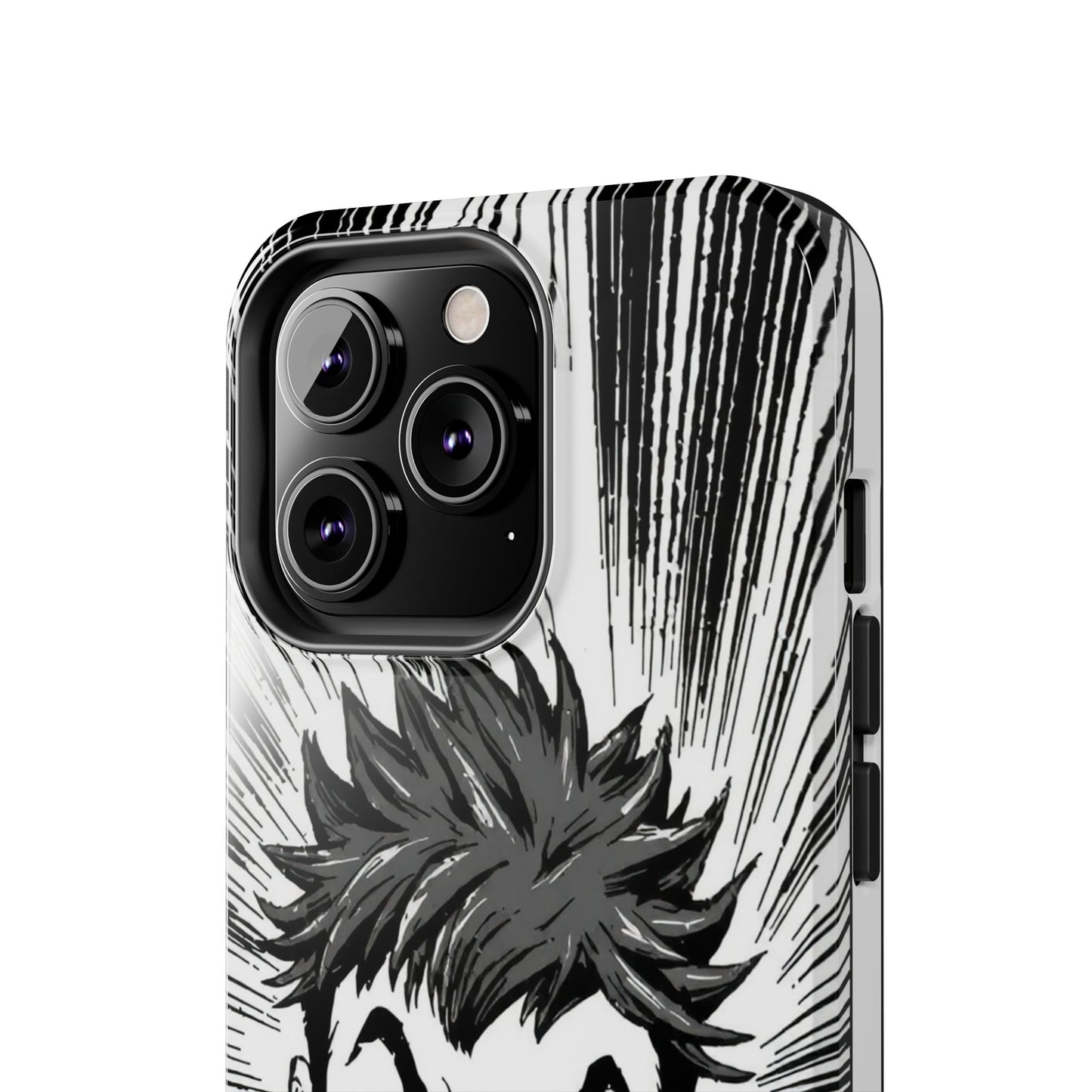 Intense Graphic Phone Case - Tough Design for Anime Fans