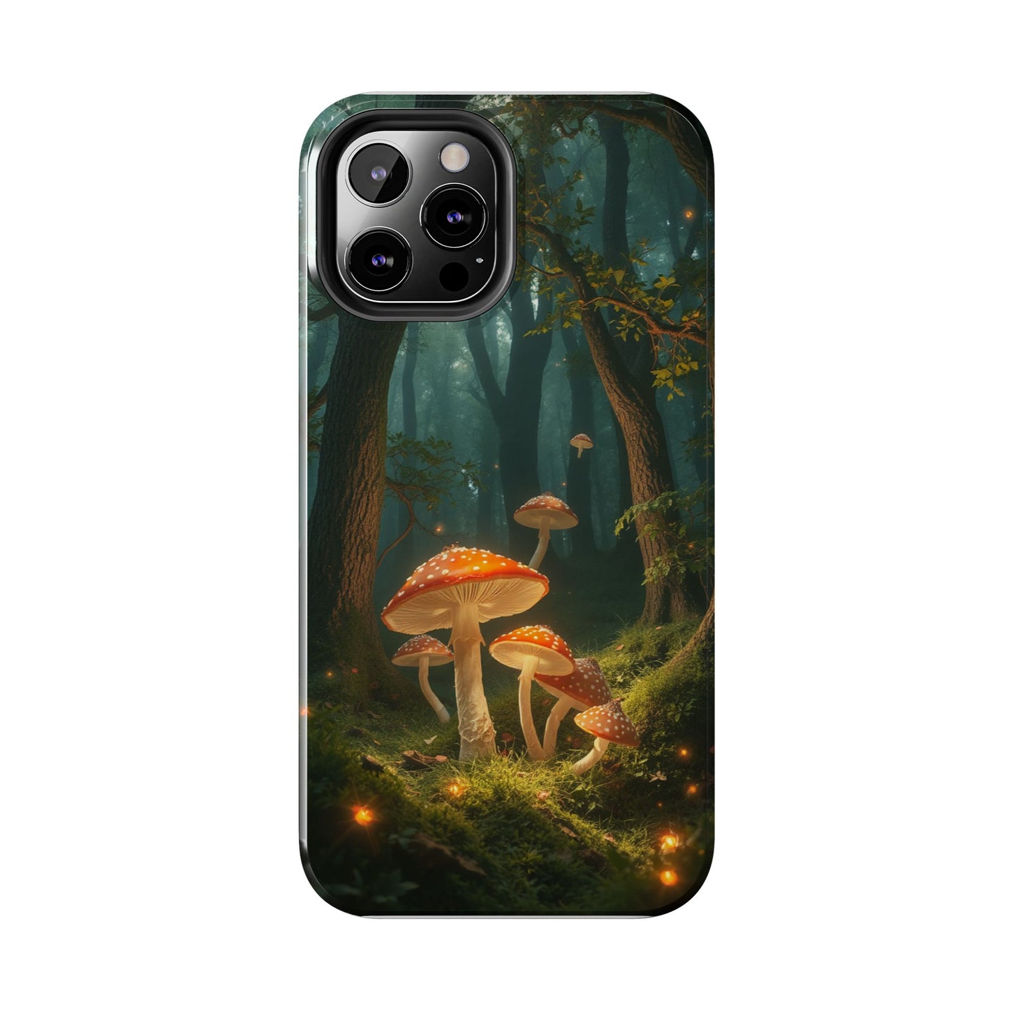 Whimsical Mushroom Tough Phone Case - Forest Fantasy Design
