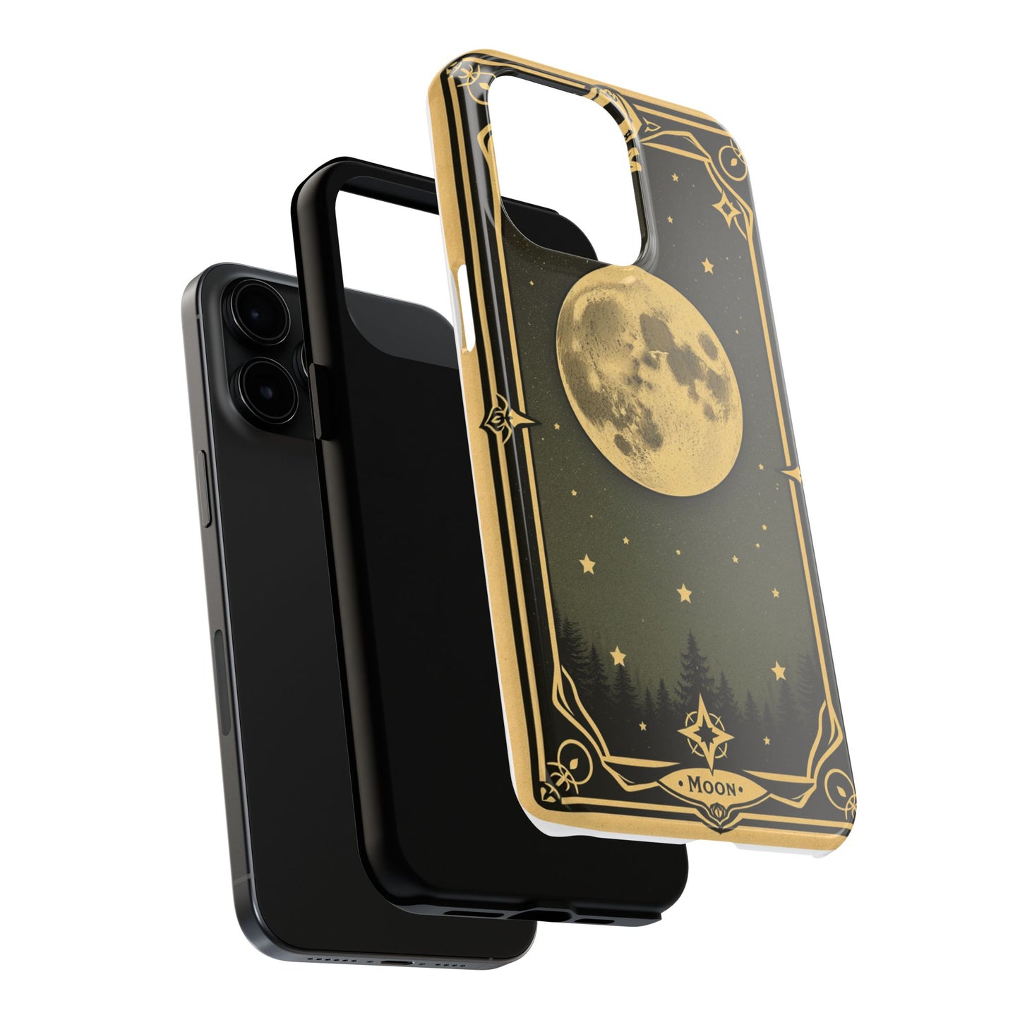 Celestial Moon Phone Case - Tough & Stylish for Star Lovers