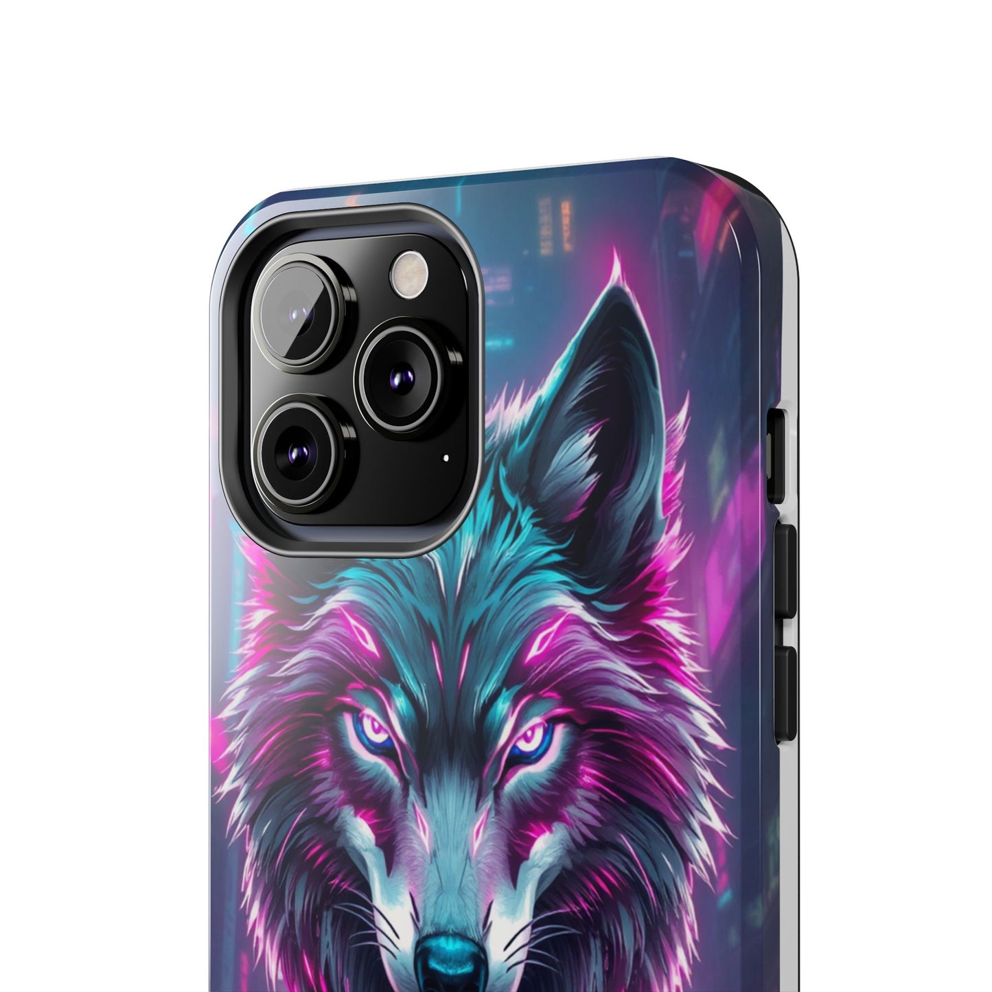 Fierce Wolf Phone Case - Tough & Vibrant Design for Animal Lovers