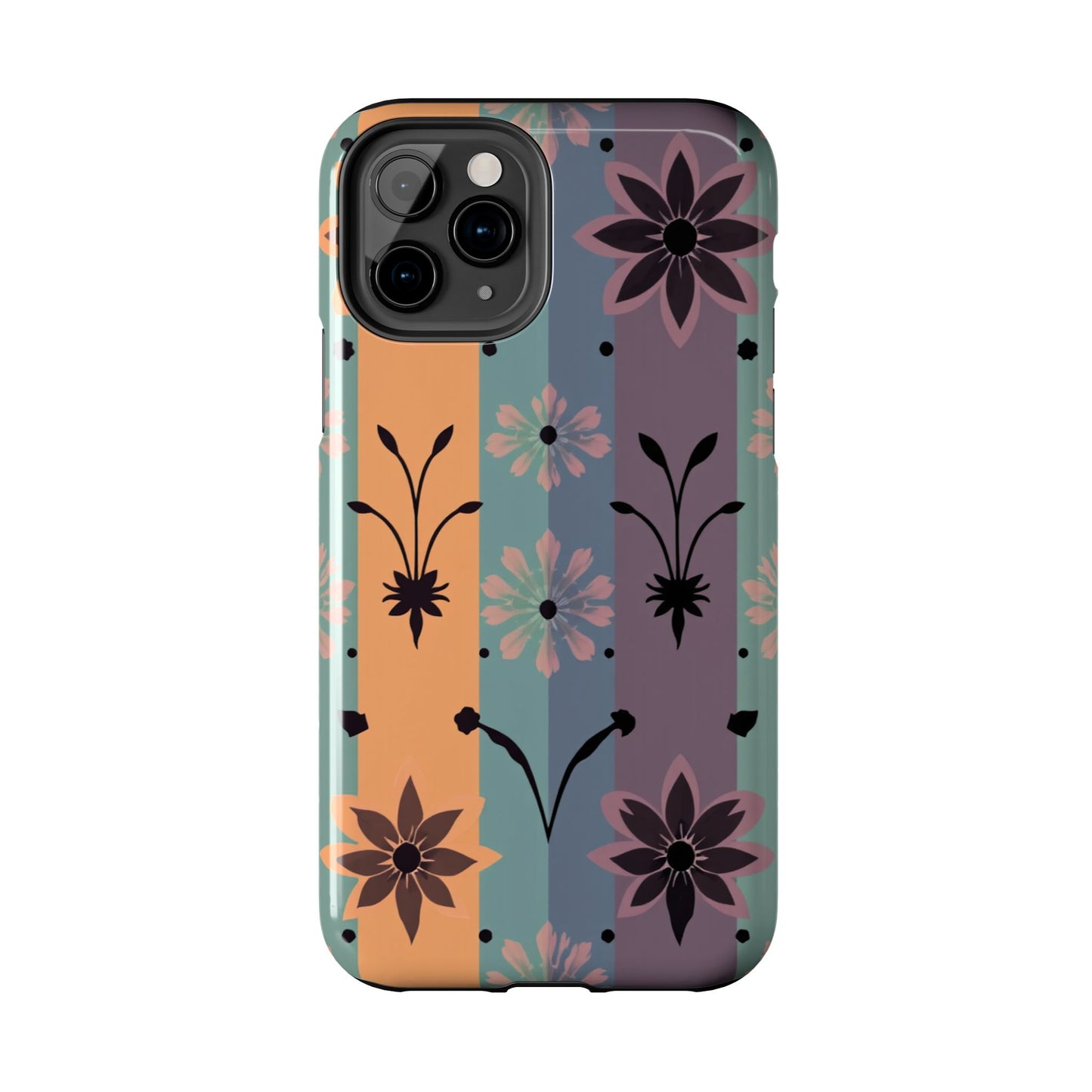 Boho Floral Tough Phone Cases - Durable & Stylish Protection - for iPhone