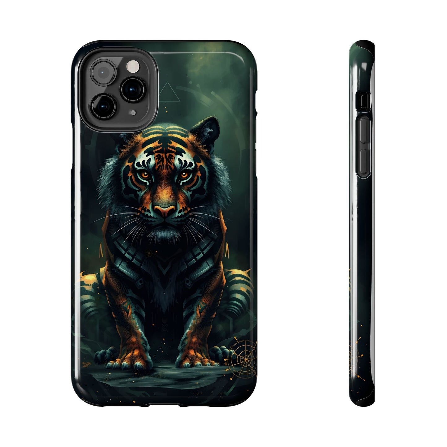 Fierce Mystical Tiger Tough Phone Case | Durable Protection for Nature Lovers - for iPhone