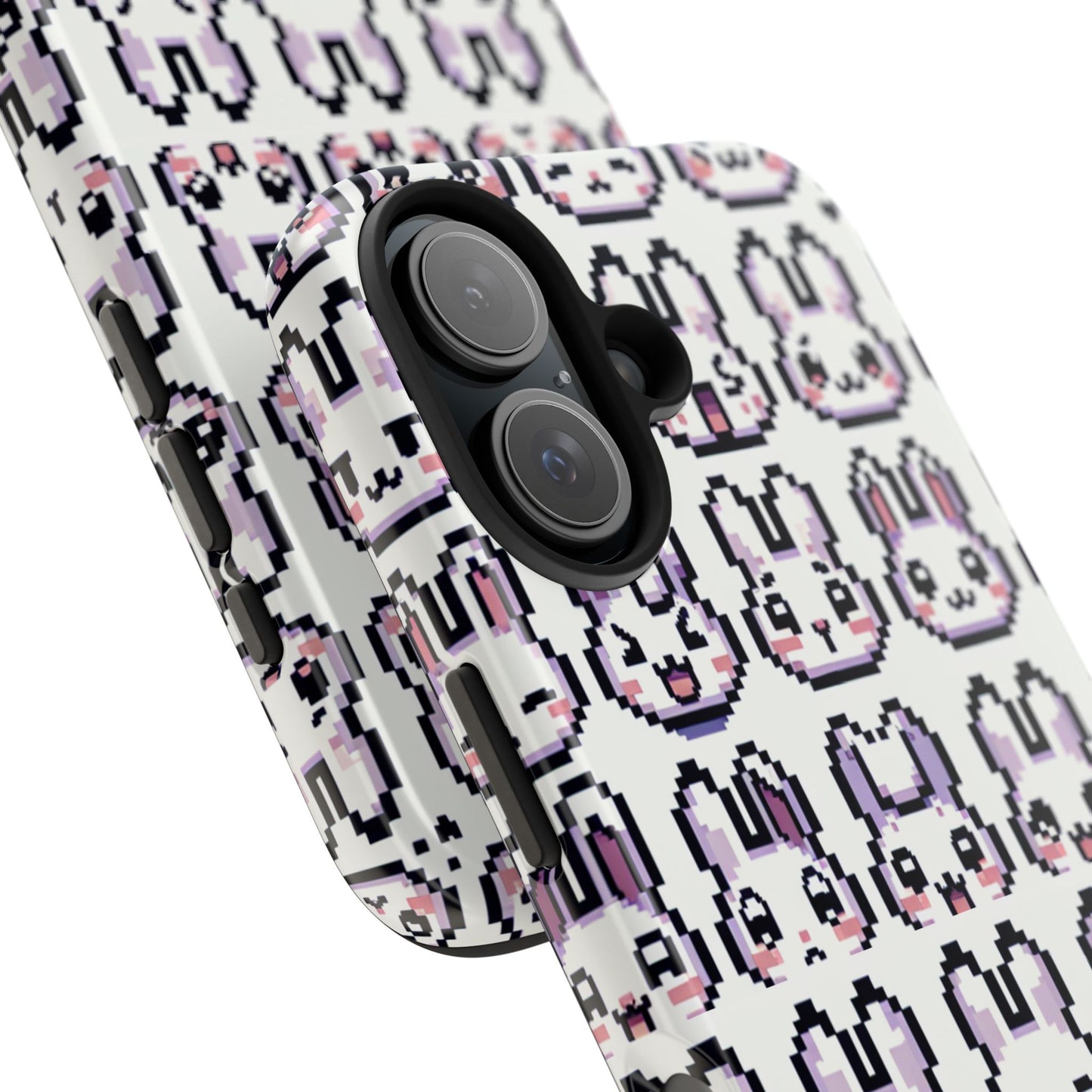 Cute Pixel Bunny Tough Phone Case - Stylish & Protective Cover for iPhone