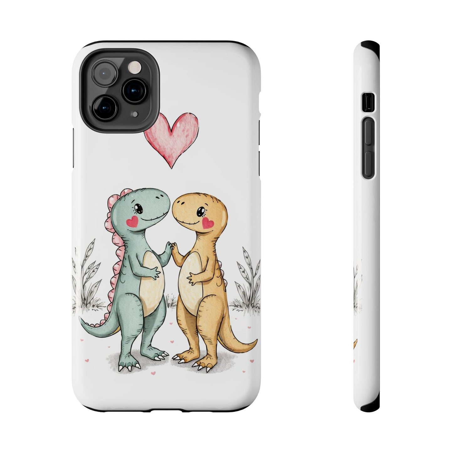 Dino Couples - Tough Phone Case for iPhone