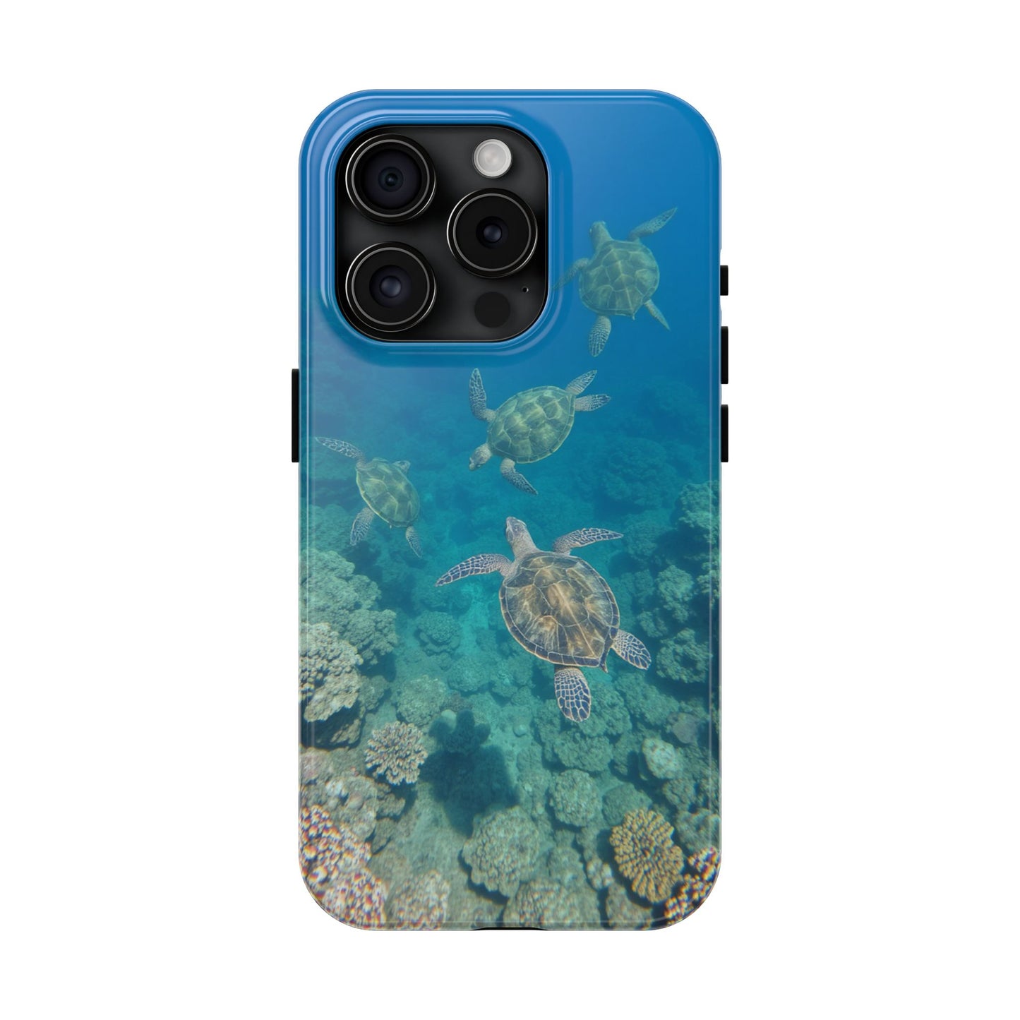 Ocean Turtle Tough Phone Cases - Durable Protection with Marine Art