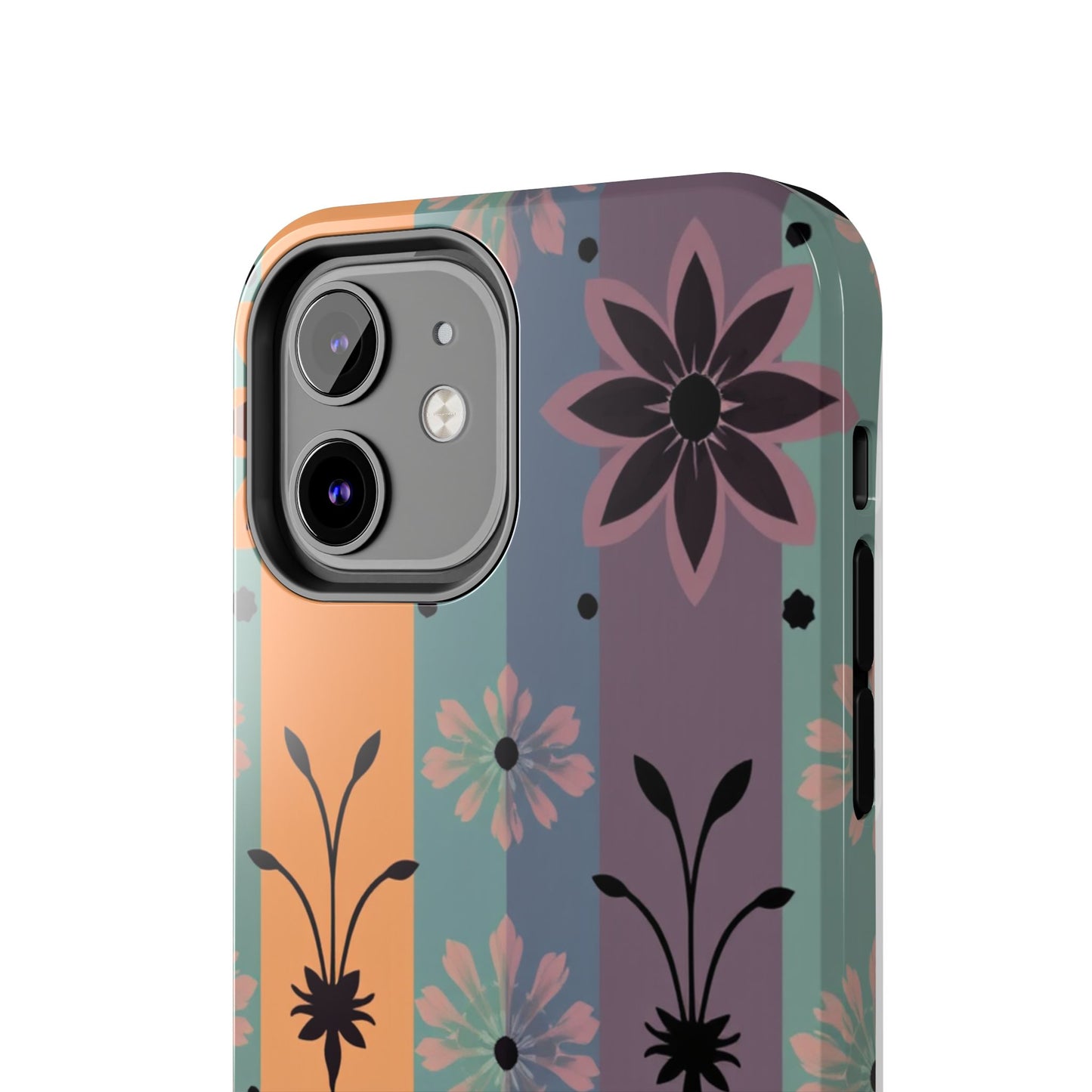 Boho Floral Tough Phone Cases - Durable & Stylish Protection - for iPhone