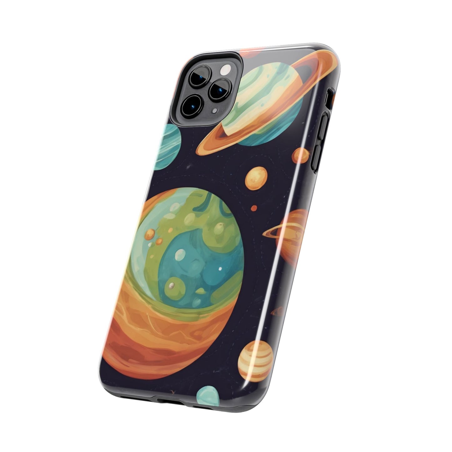 Cosmic Planet Phone Case - Durable Tough Protector for Space Lovers - for iPhone