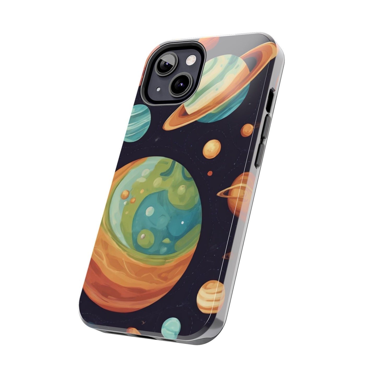 Cosmic Planet Phone Case - Durable Tough Protector for Space Lovers - for iPhone