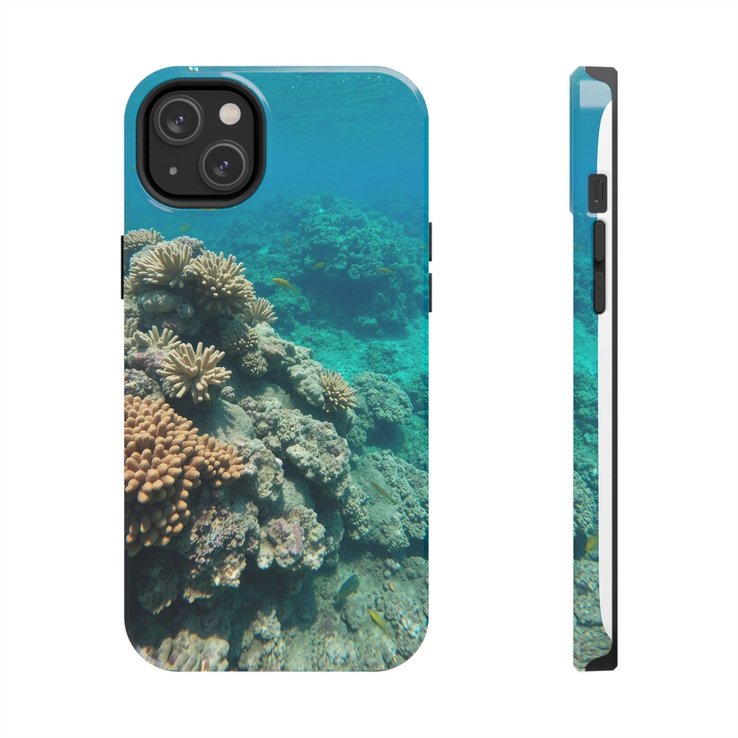 Coral Reef Tough Phone Case - Ocean Vibes Protection for Adventure Lovers
