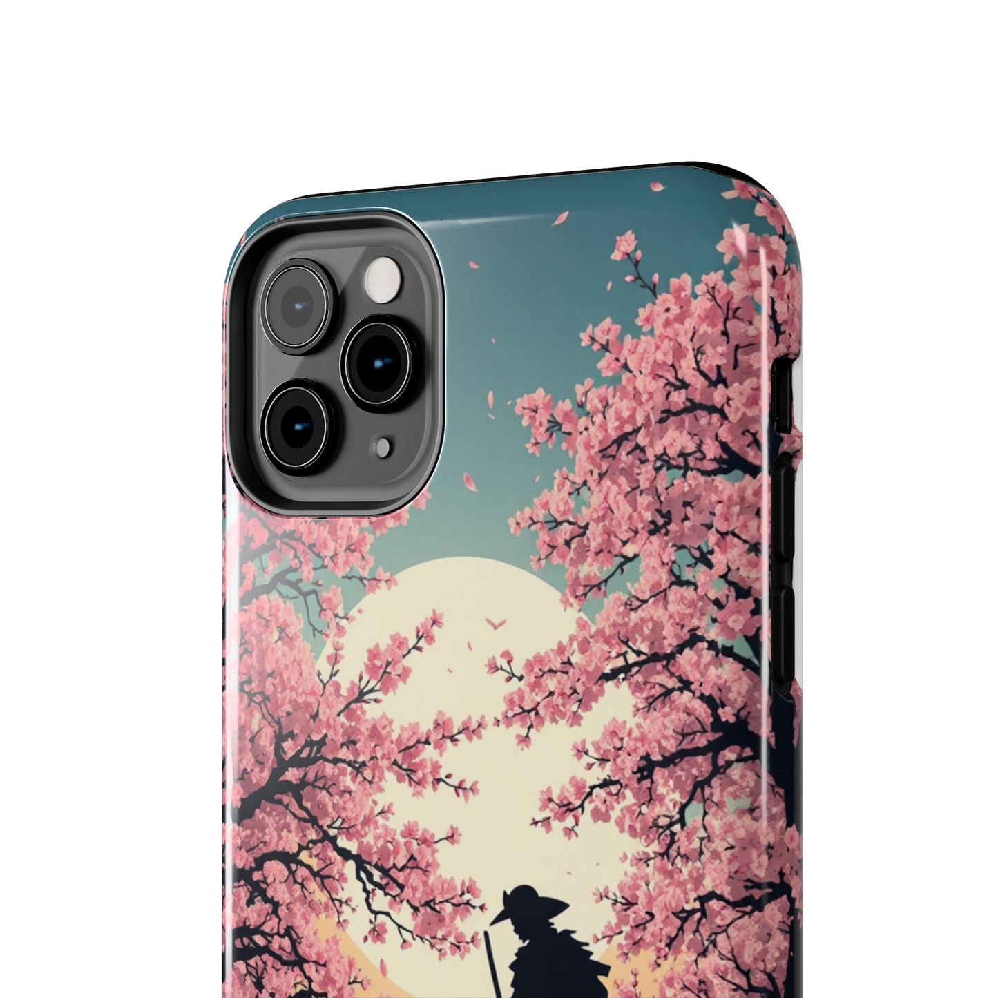 Cherry Blossom Samurai Tough Phone Case