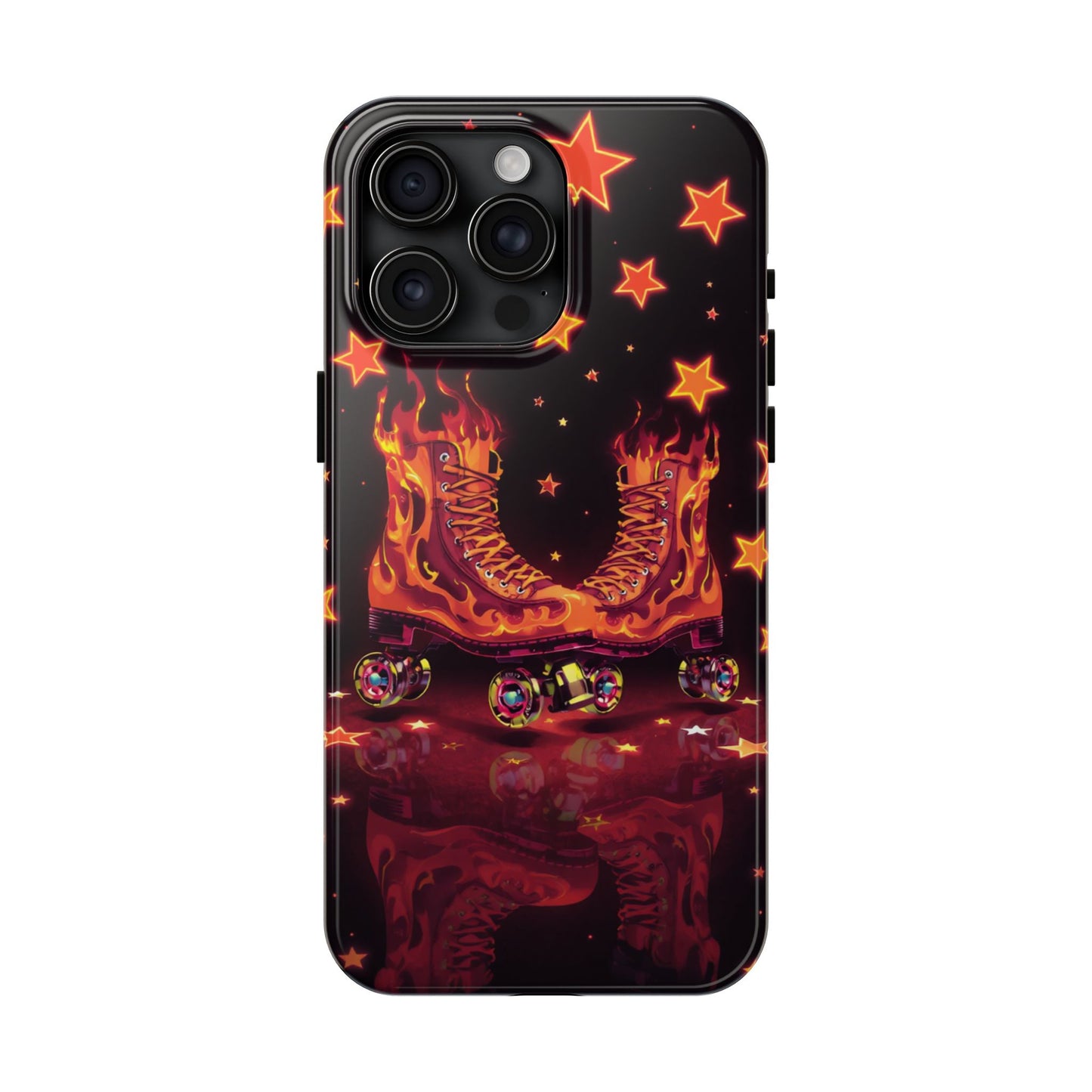 Retro Roller Skates Tough Phone Case - Stylish & Durable