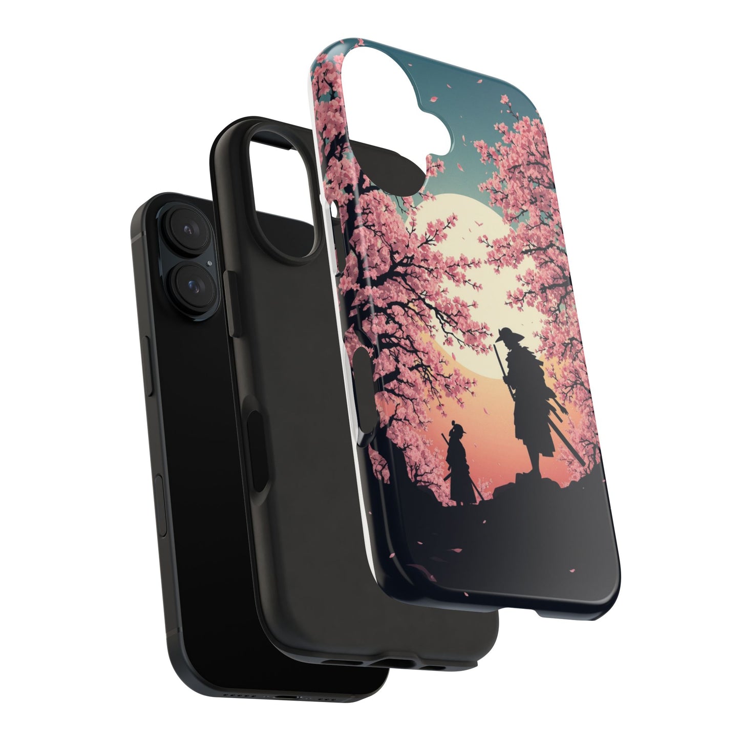 Cherry Blossom Samurai Tough Phone Case