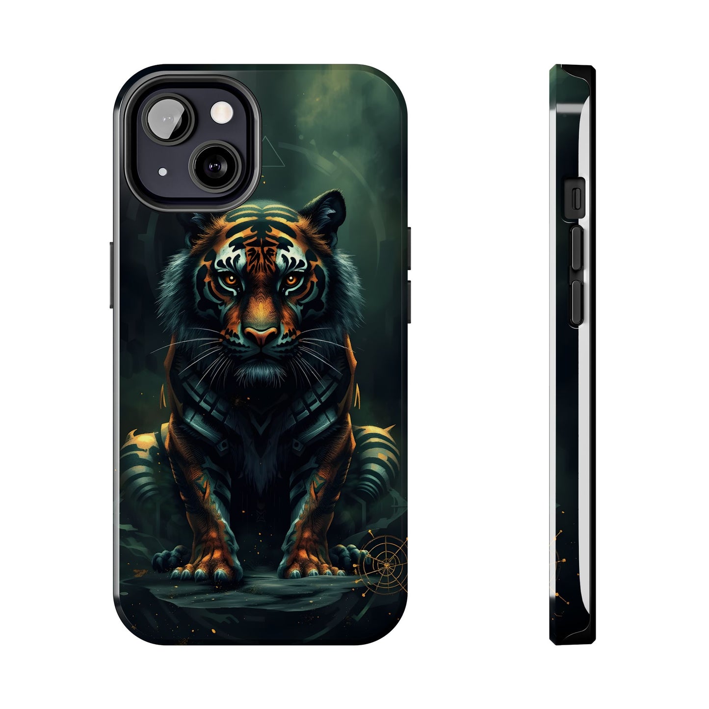 Fierce Mystical Tiger Tough Phone Case | Durable Protection for Nature Lovers - for iPhone