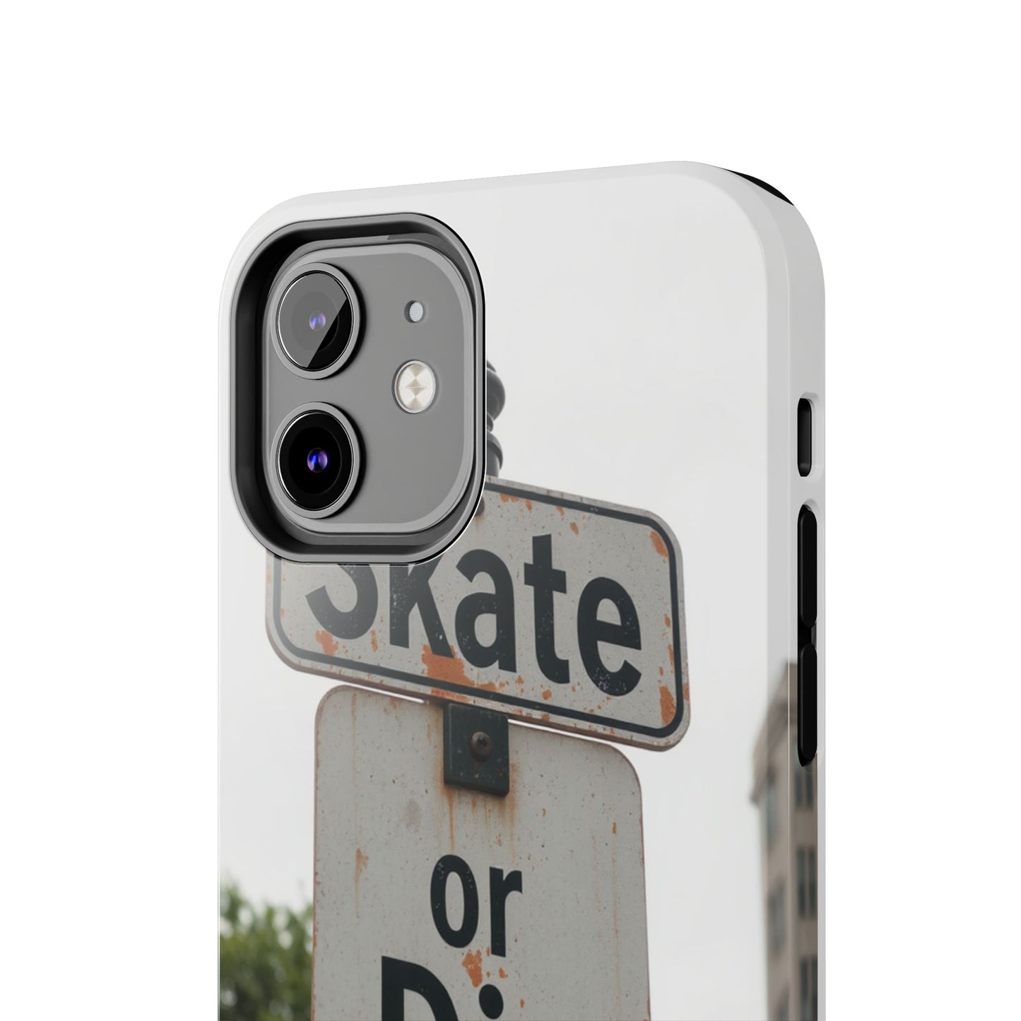 Skate or Die Tough Phone Case - Durable Protection for Skaters
