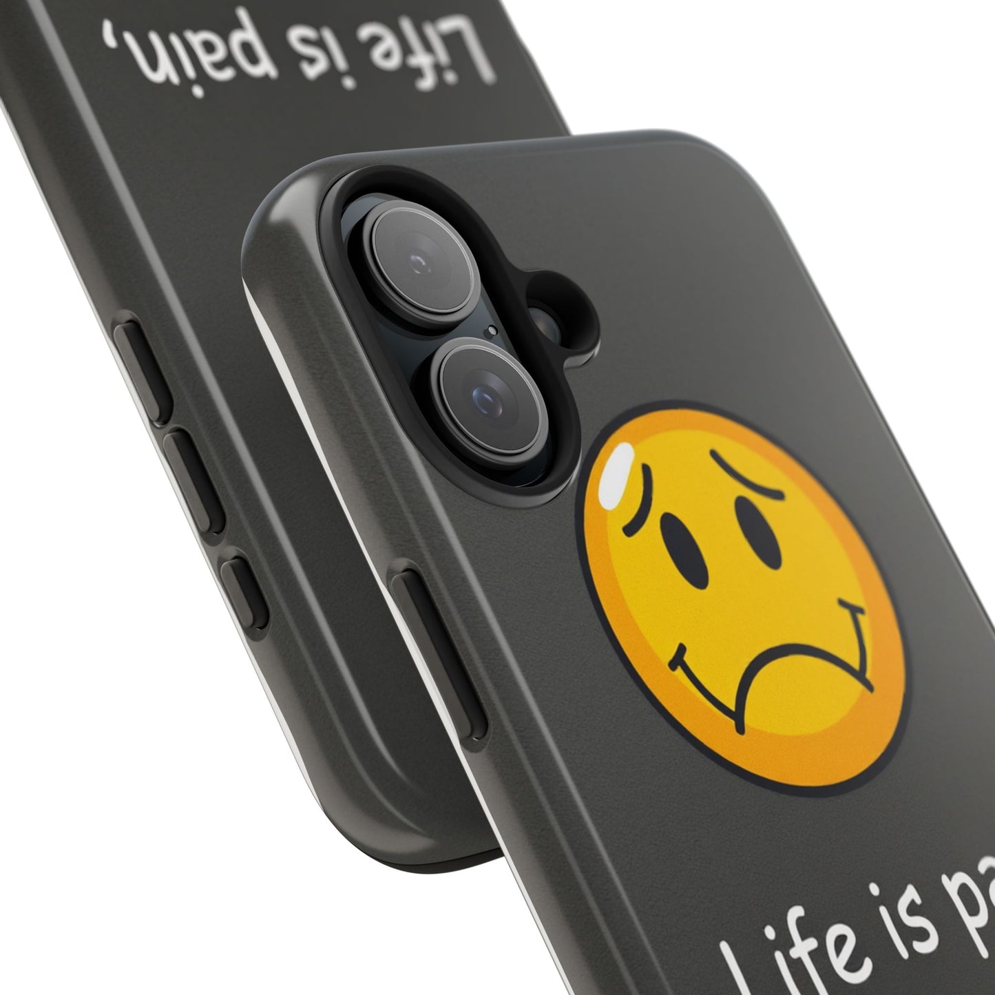 Life is Pain Tough Phone Case - Trendy Design for Smartphone Protection