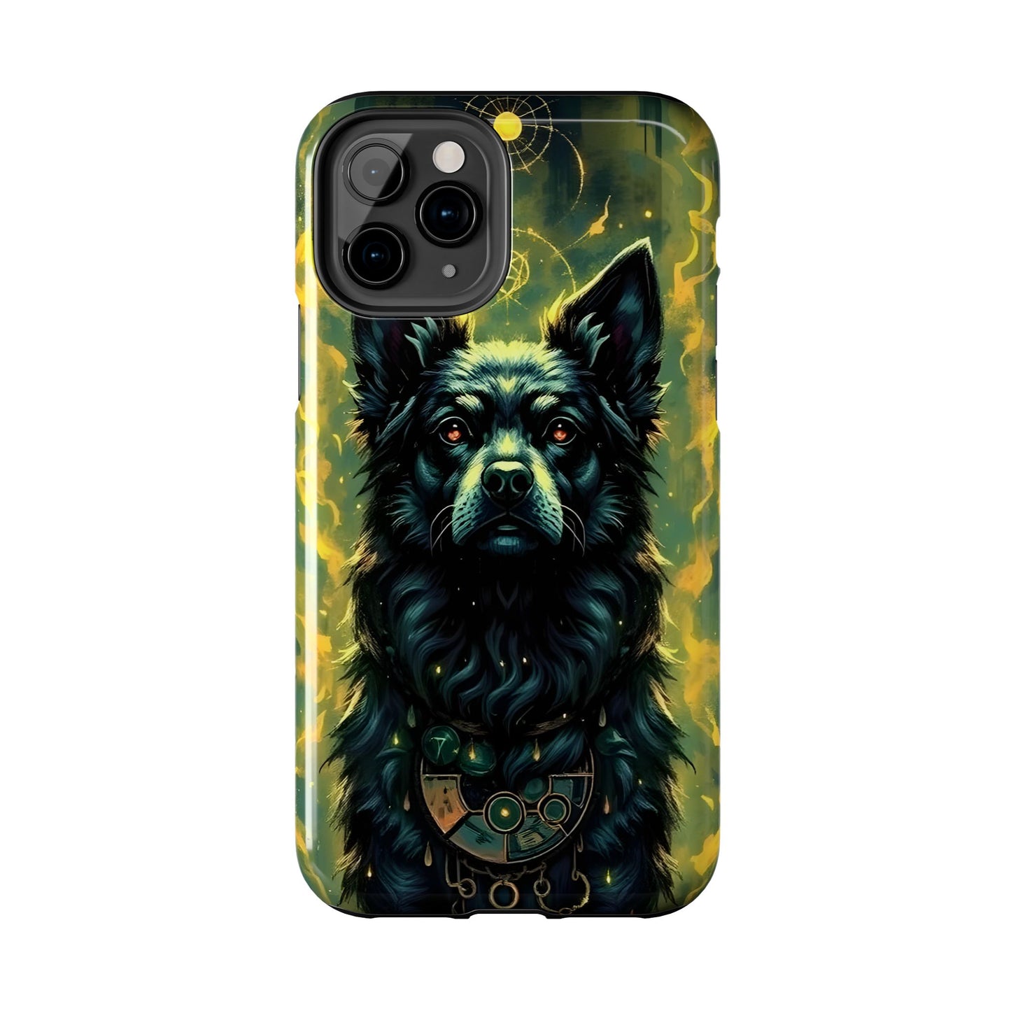Mystical Dog Tribe Phone Case - Tough and Stylish for Pet Lovers - for iPhone