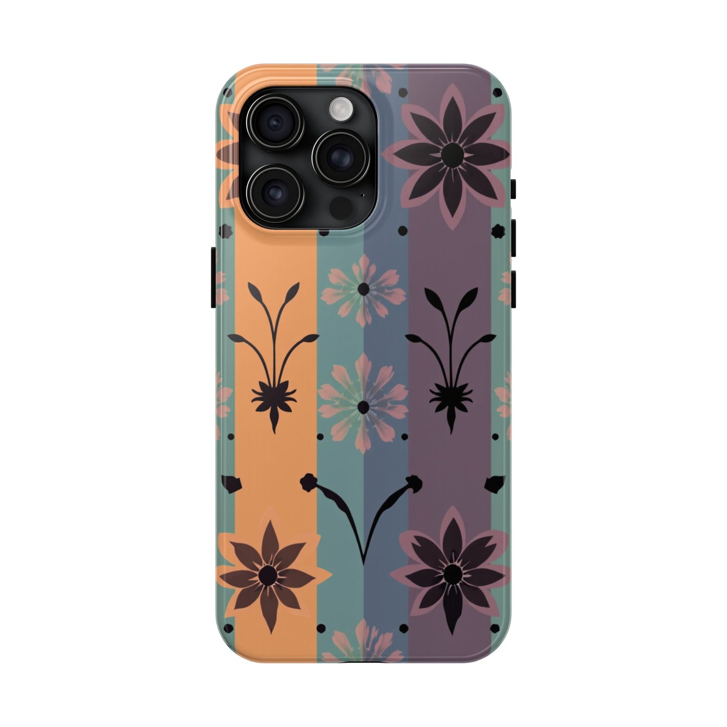 Boho Floral Tough Phone Cases - Durable & Stylish Protection - for iPhone