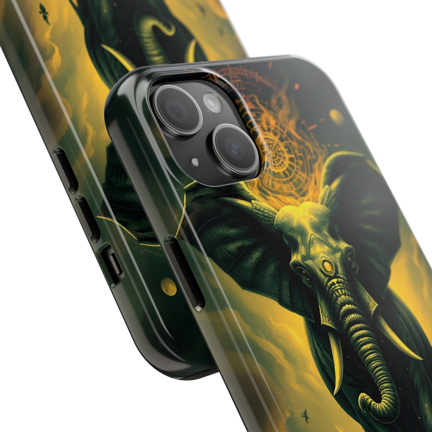 Majestic Elephant Clouds Tough Phone Case - Durable Protection with Bold Design - for iPhone