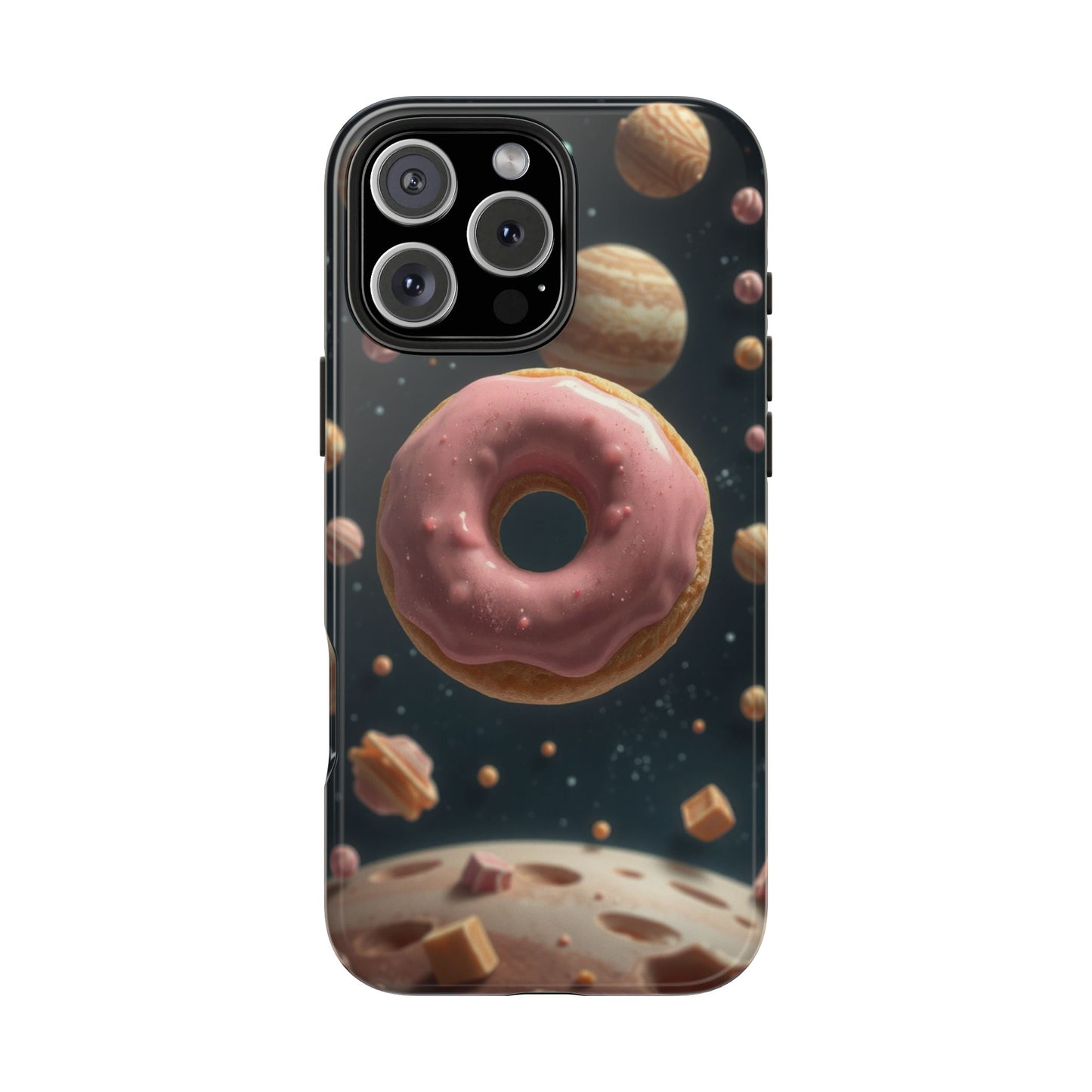 Galaxy Donut Tough Phone Case - Durable & Stylish Protective Cover