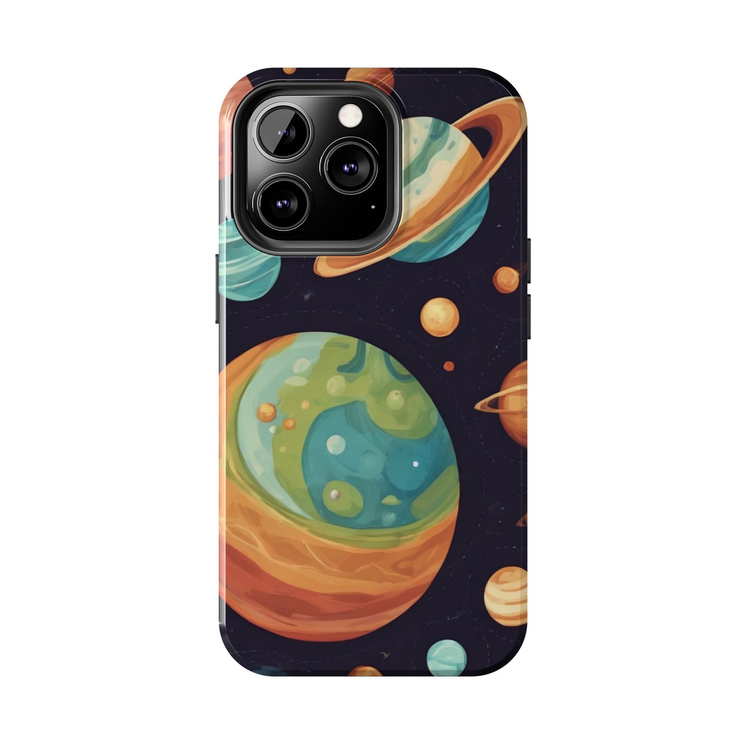 Cosmic Planet Phone Case - Durable Tough Protector for Space Lovers - for iPhone