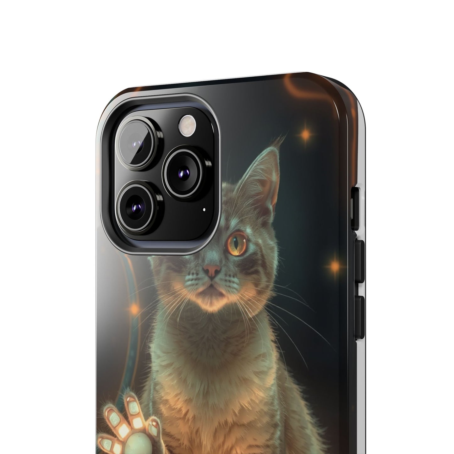 Whimsical Cat Phone Case | Tough Phone Cases for Cat Lovers, Pet Accessories, Gift for Cat Owners, Cute Phone Cover, Personalized Tech