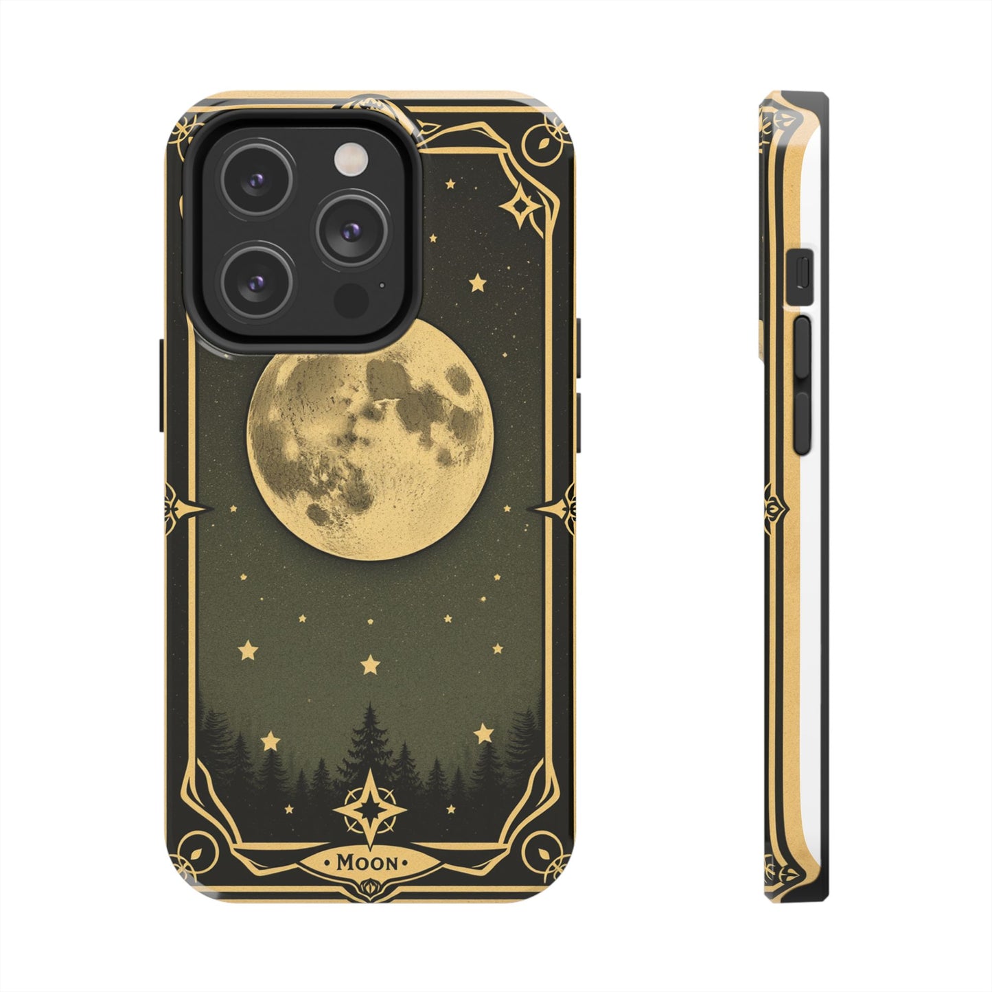 Celestial Moon Phone Case - Tough & Stylish for Star Lovers