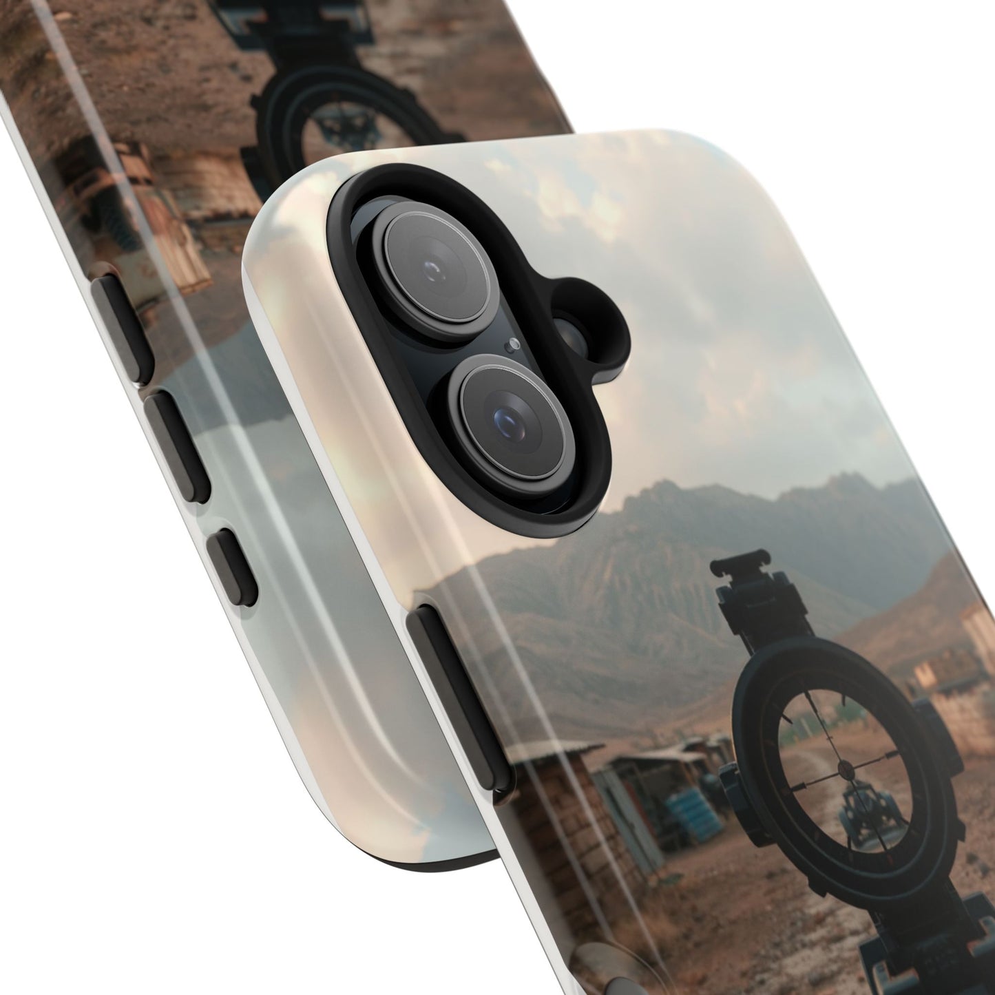 Tough Phone Case - Military Inspired Design with Sniper Scope