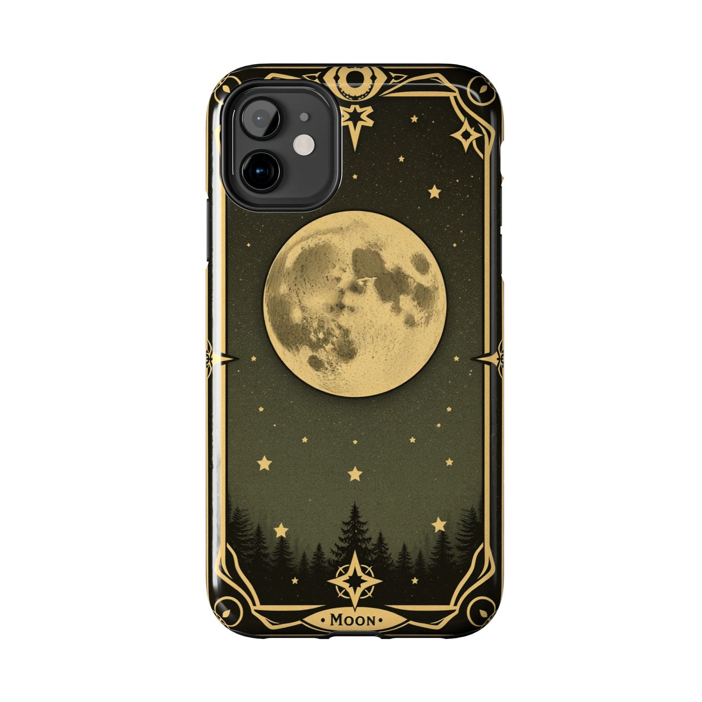 Celestial Moon Phone Case - Tough & Stylish for Star Lovers