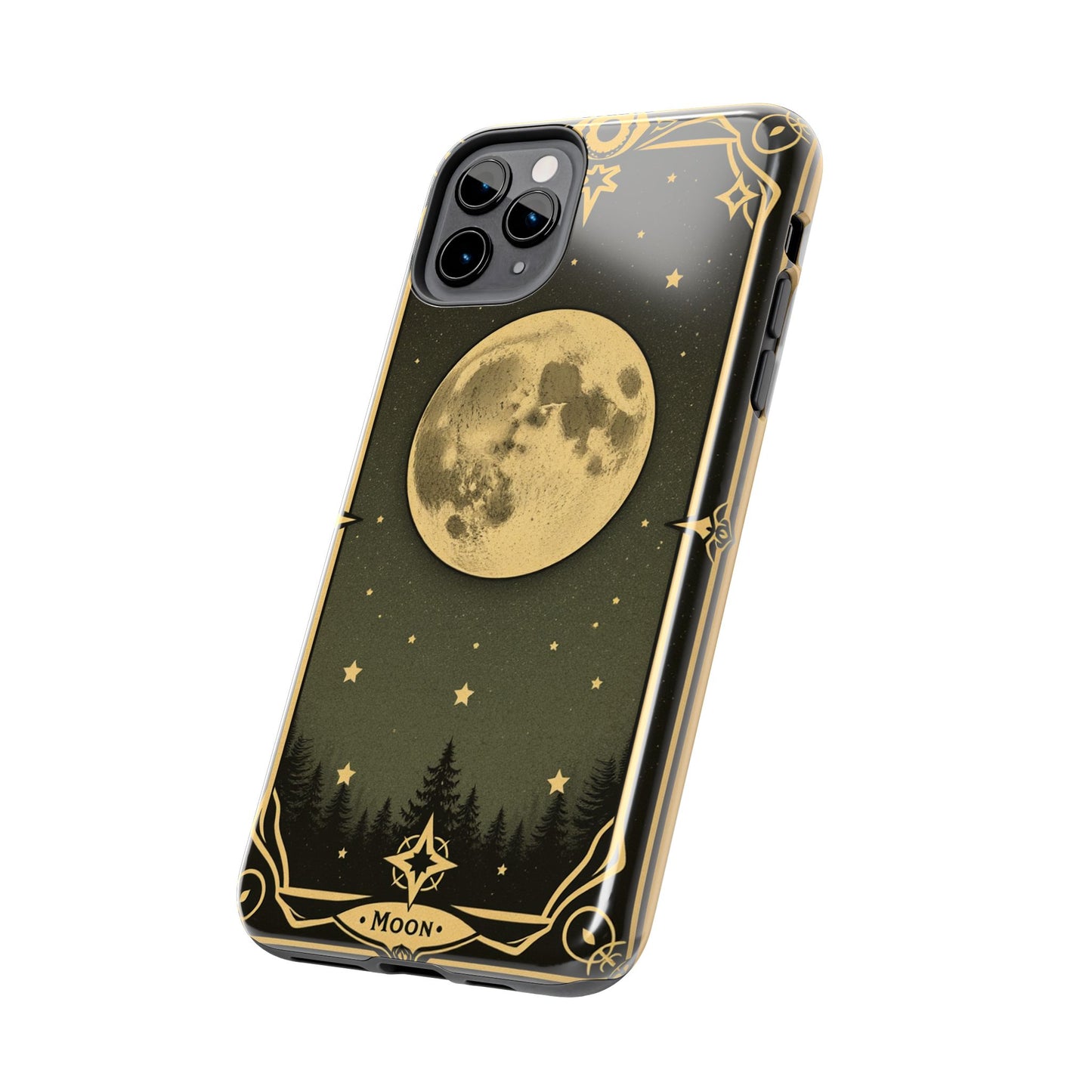 Celestial Moon Phone Case - Tough & Stylish for Star Lovers