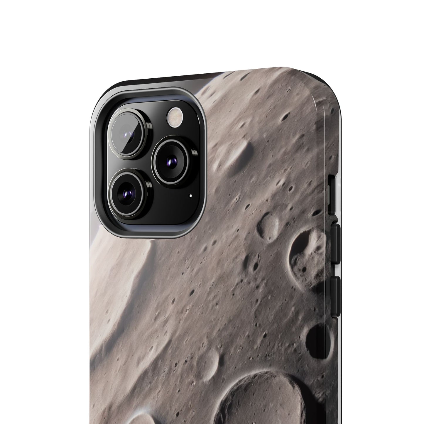 Celestial Moon Surface Tough Phone Case | Durable Space-Themed Design - for iPhone