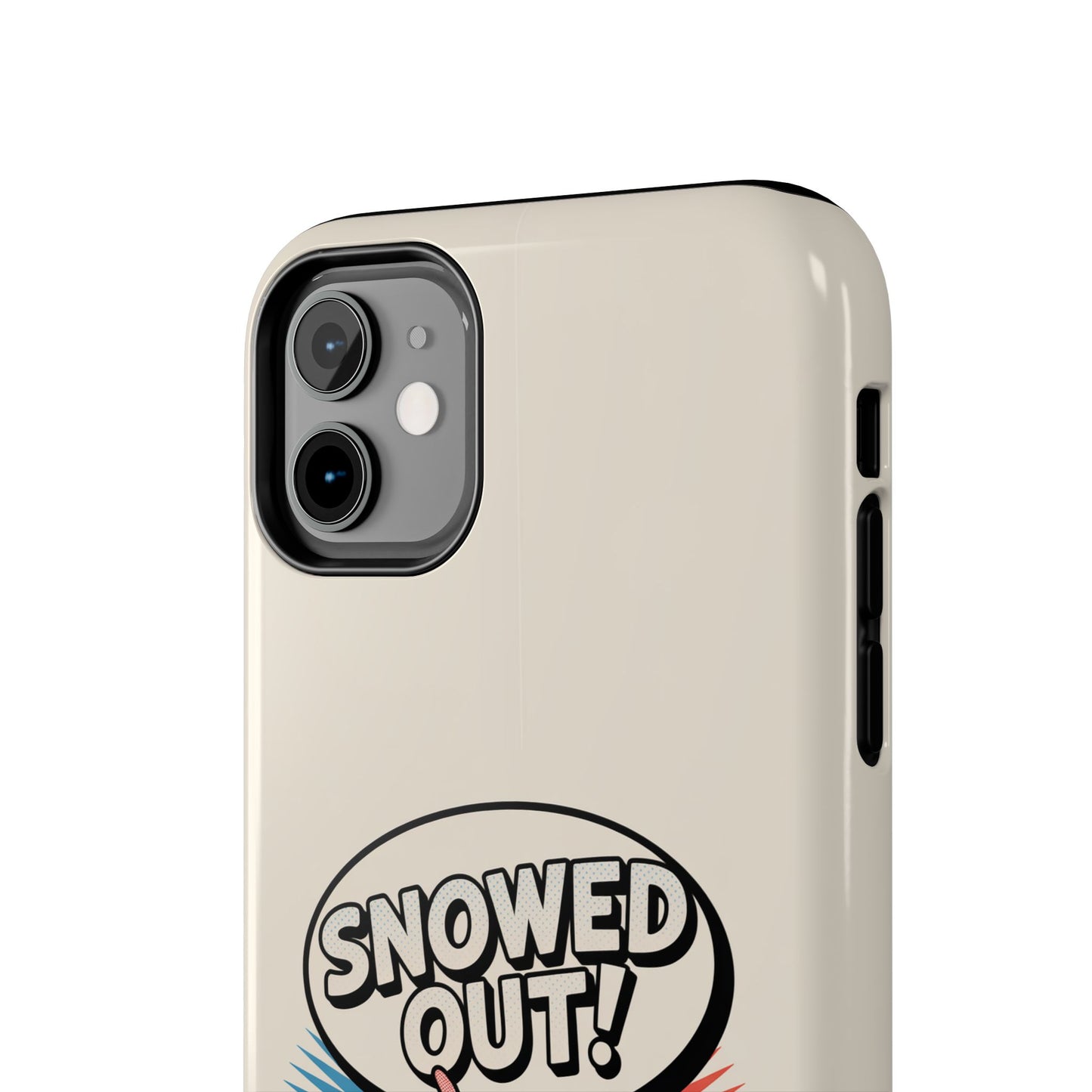 Snowman & Reindeer Tough Phone Case - Snowed Out Holiday Design